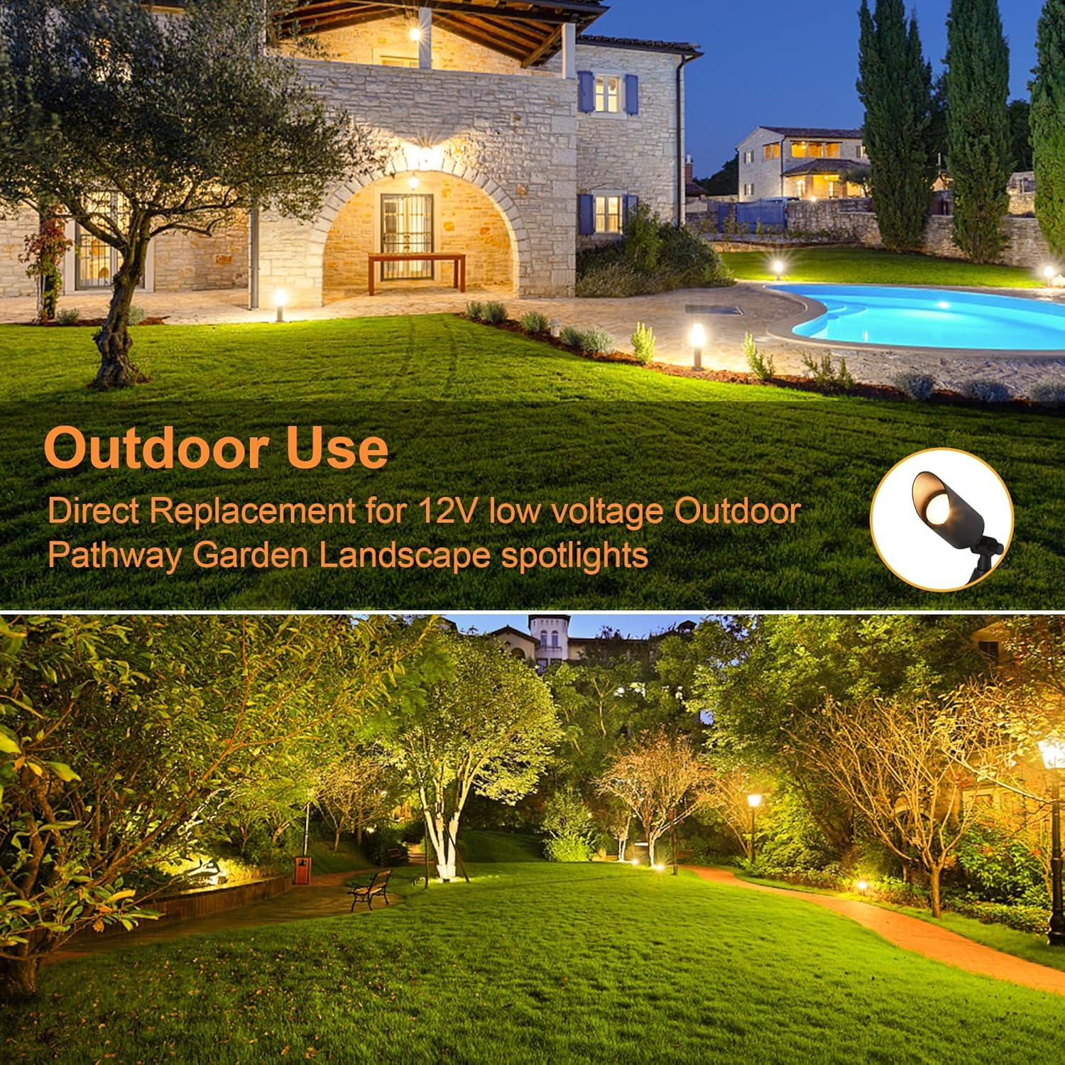 Bombillas LED MR16 Alexpex 10 Unidades 3000K 5W 500LM GU5.3