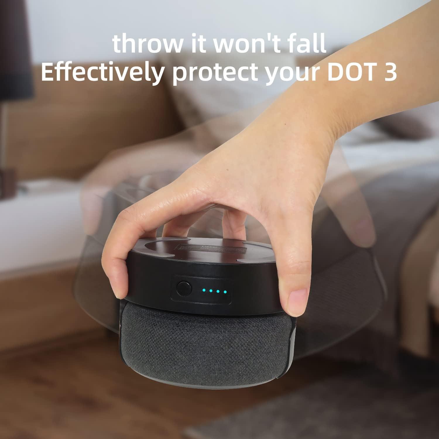 Base de Batería Liboer para Echo Dot 3ra y Google Mini 2