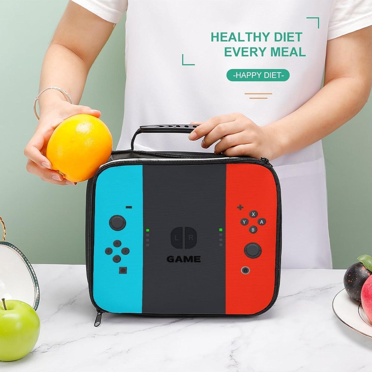 Bolsa de Almuerzo Luatdmx Juego-01 Impermeable Aislante 25x6.5x21cm