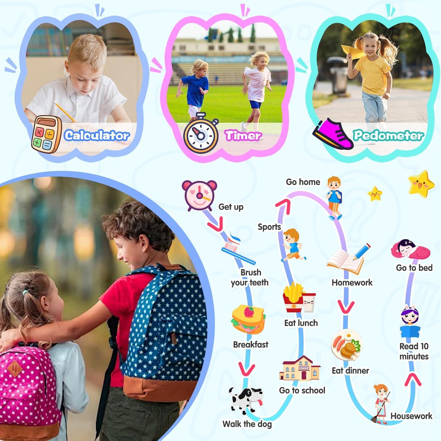 Reloj Inteligente para Niños Xipax Azul con Juegos y Cámara