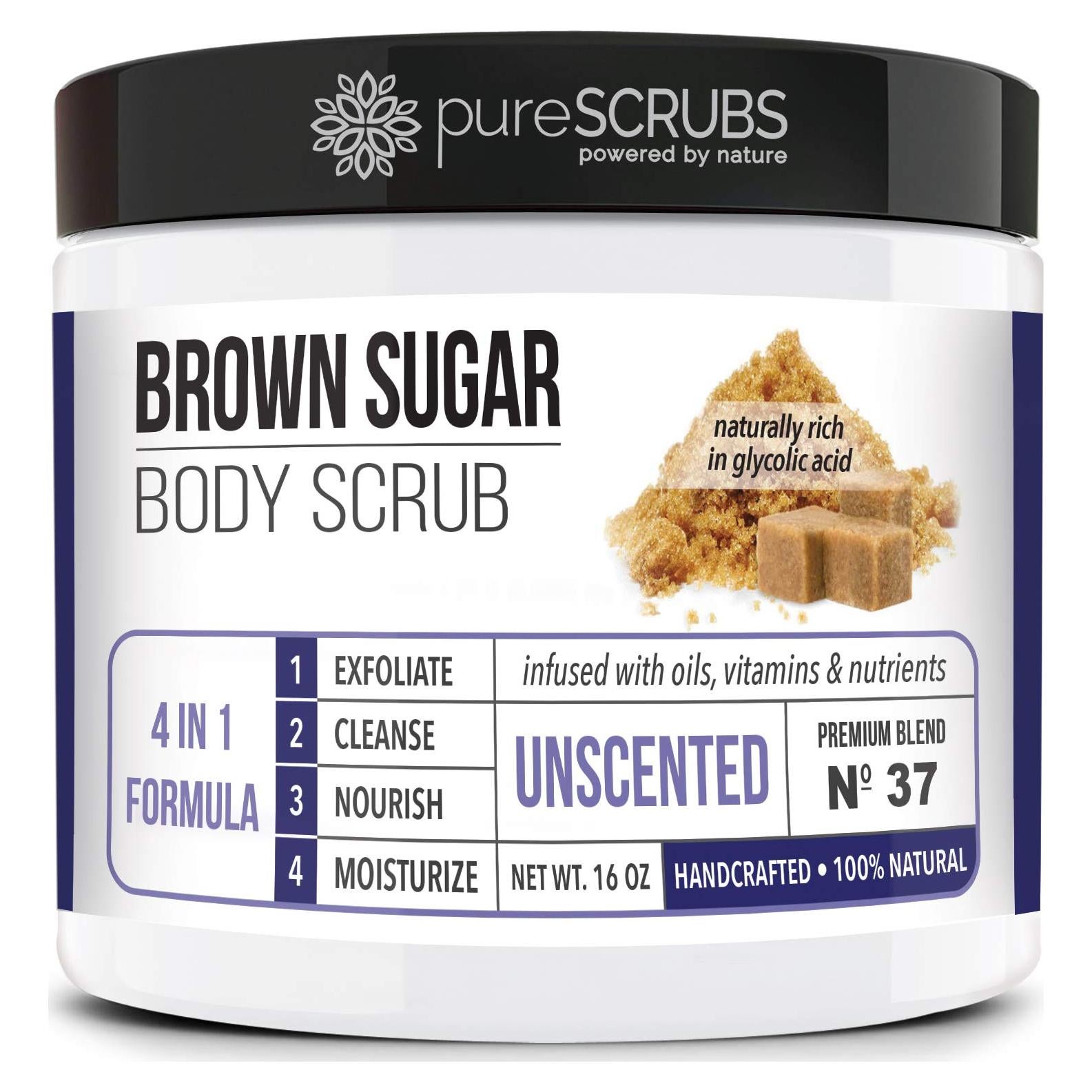 Exfoliante Corporal Sin Aroma pureSCRUBS 453.6g + Accesorios