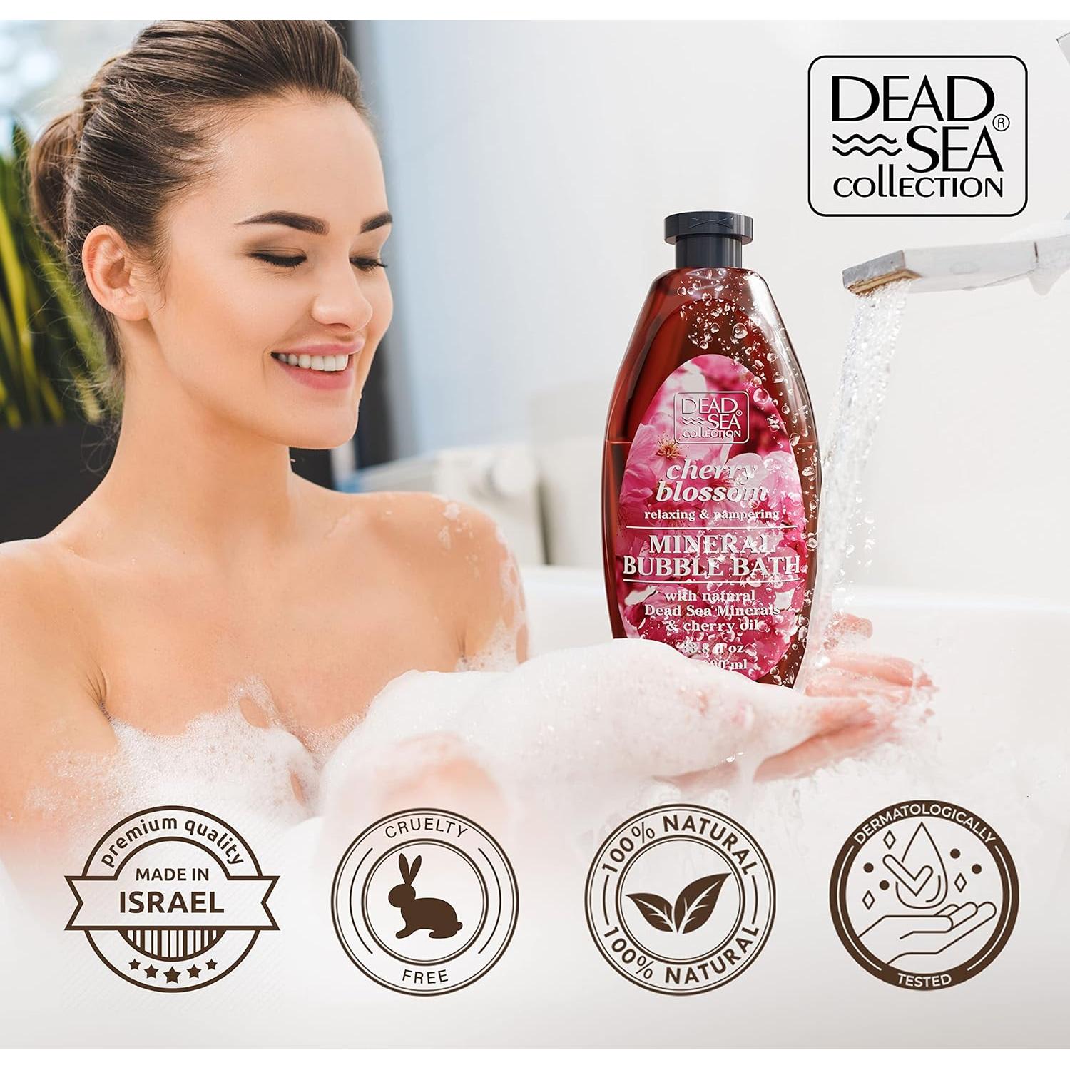 Baño de Burbujas Colección del Mar Muerto 2L Flor de Cereza