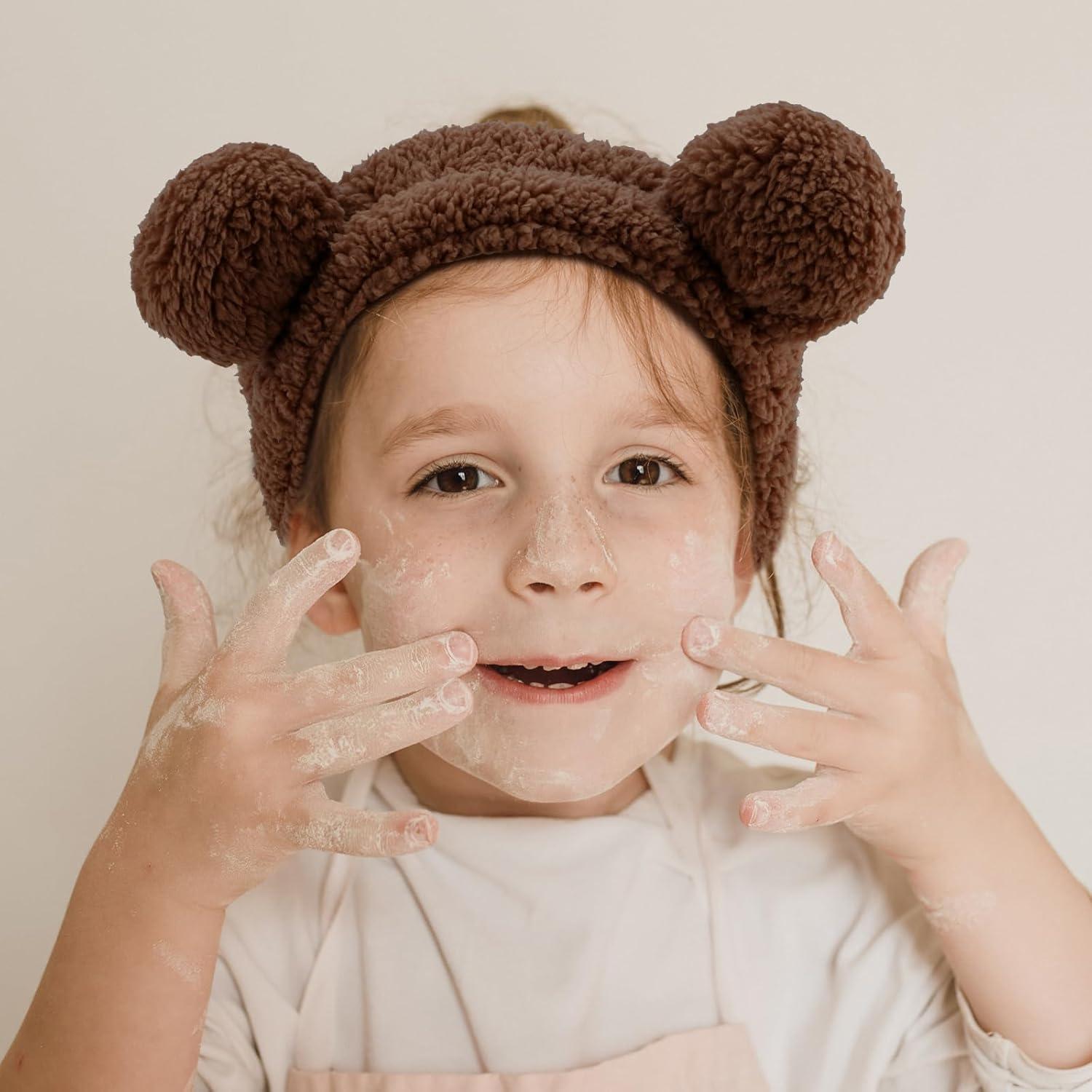Diadema de Spa YISSION con Orejas de Oso - Franela Carol