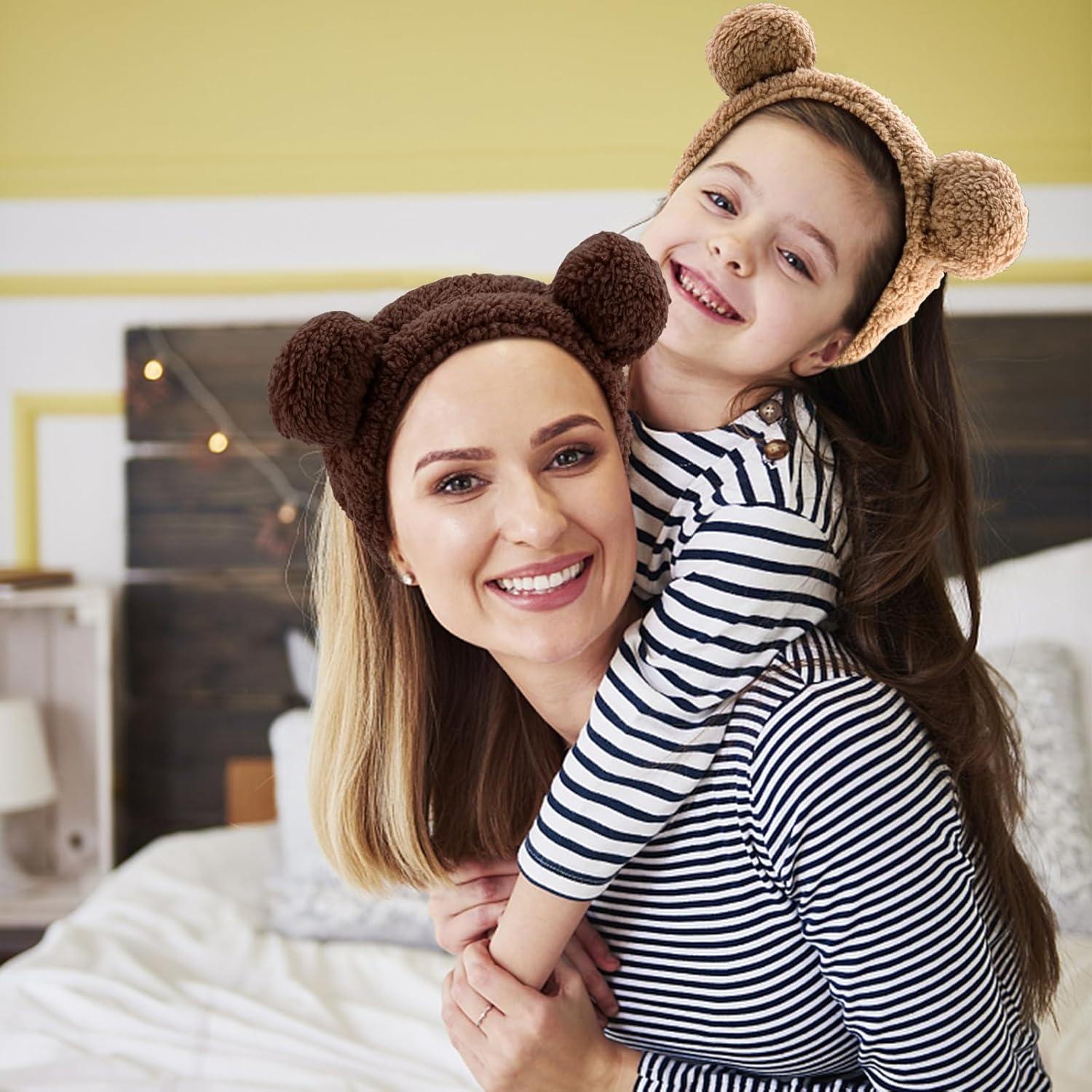 Diadema de Spa YISSION con Orejas de Oso - Franela Carol