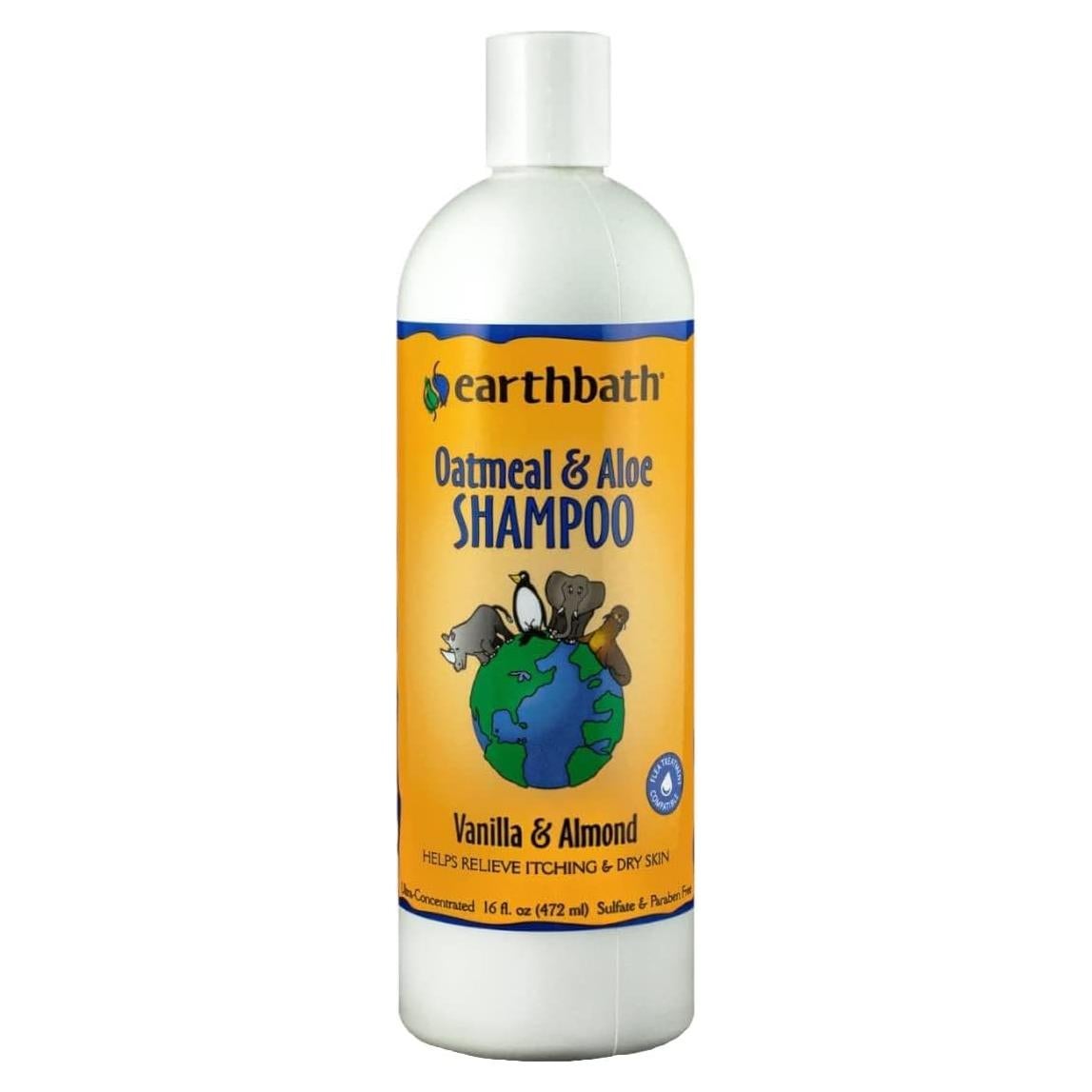 Champú Hipoalergénico para Perros Earthbath 473ml Avena y Aloe
