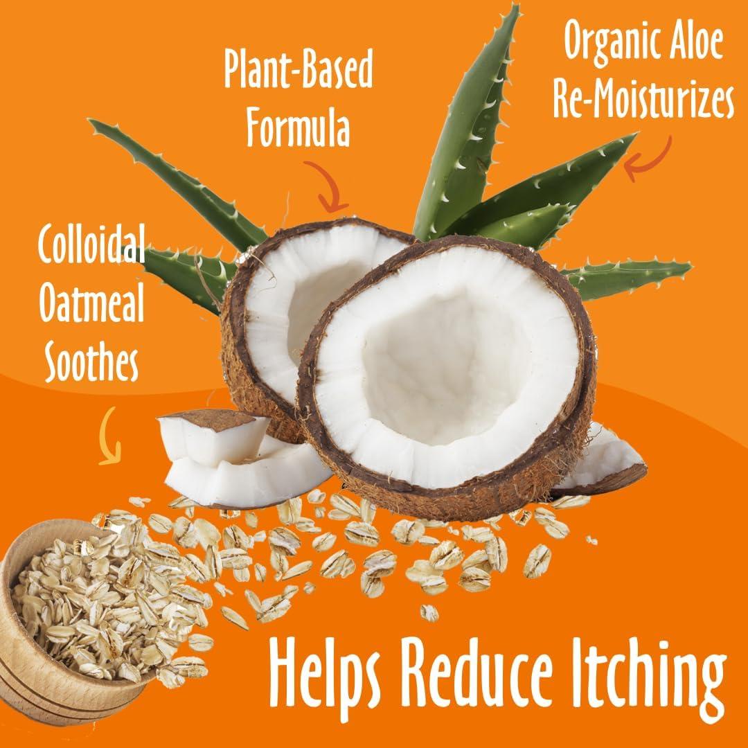 Champú Hipoalergénico para Perros Earthbath 473ml Avena y Aloe