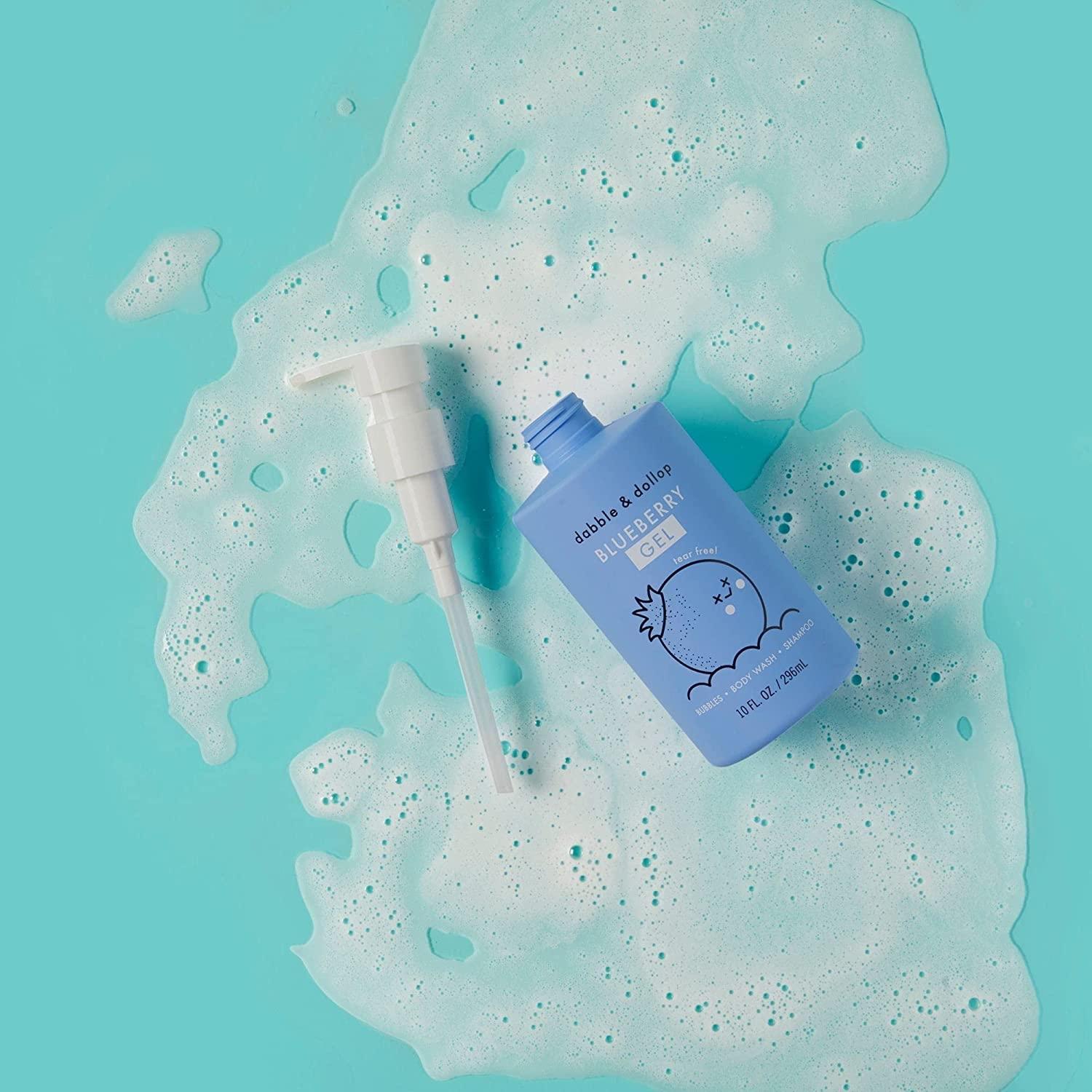 Gel de Baño y Champú Dabble & Dollop Arándano 3 en 1 2x295ml