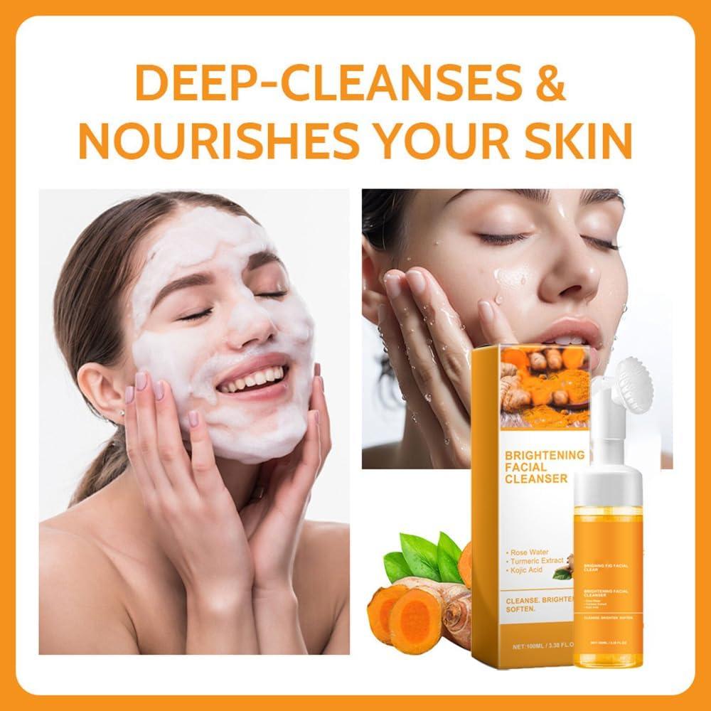 Juego de Cuidado Facial de Cúrcuma 3 Piezas Bruiseweed