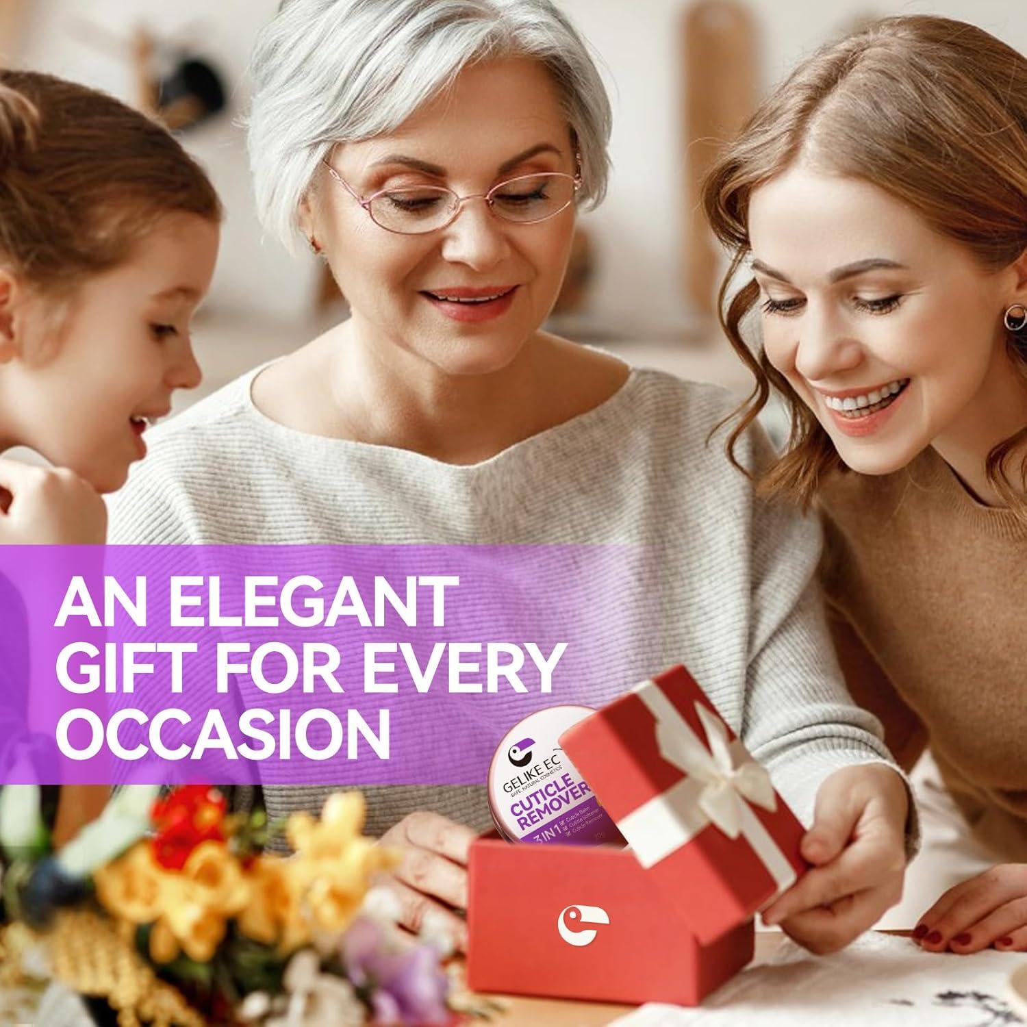 Gelike EC Crema Removedora de Cutículas Vainilla 32g - Cuidado de Uñas