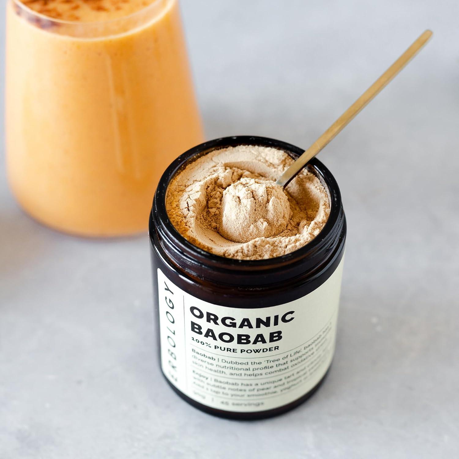 Polvo de Baobab Orgánico Erbology 90.72 g - Salud Piel e Inmunidad