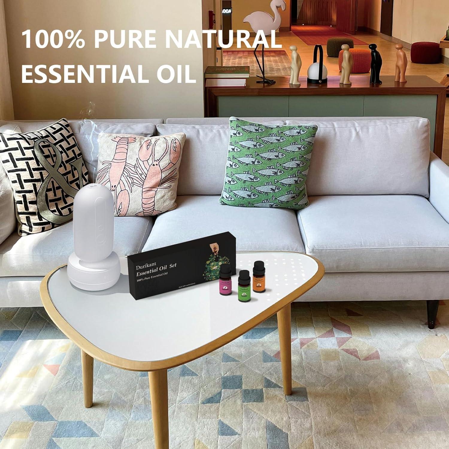 Set de Aceites Esenciales Naturales Durikant 6-Pack 9.86 ml