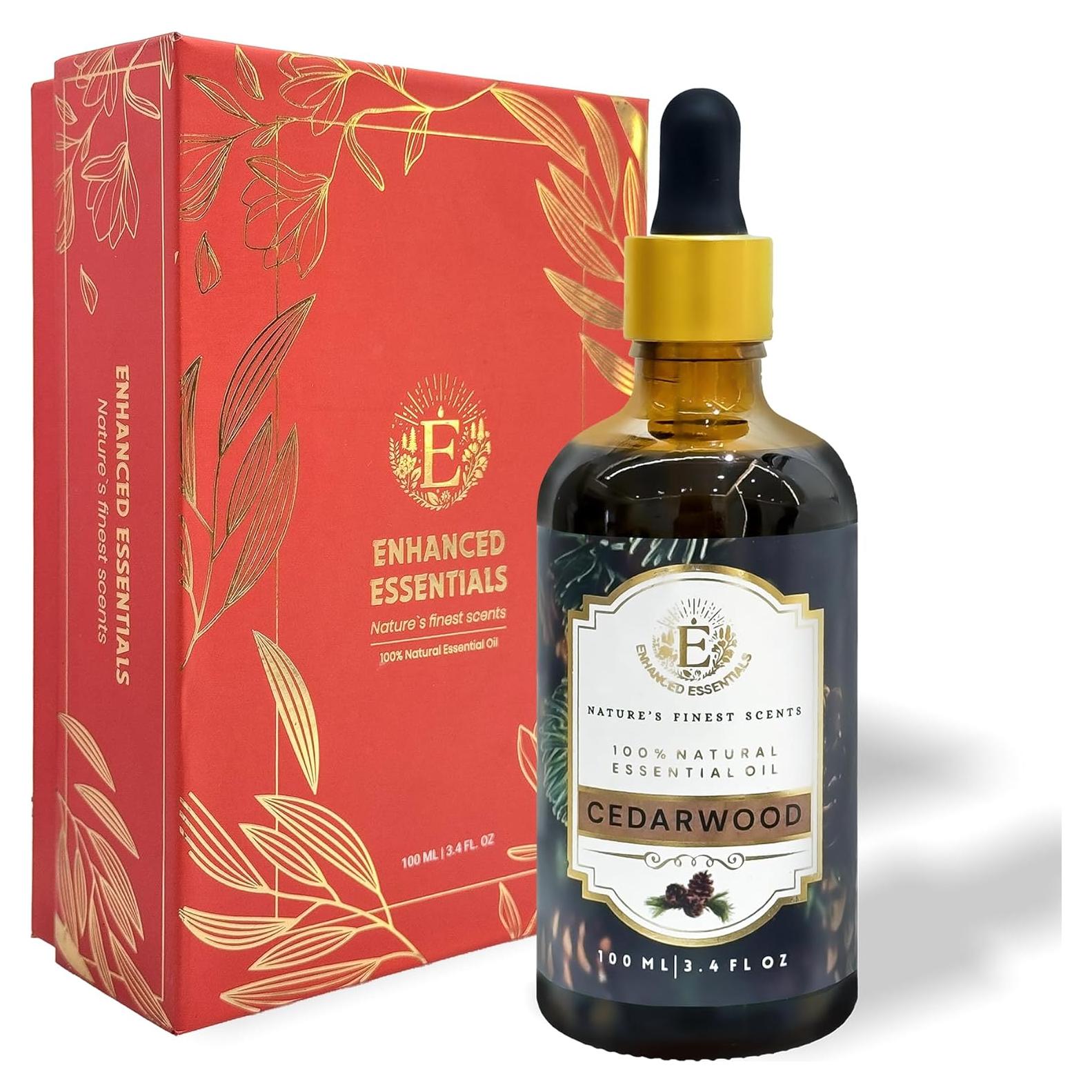 Aceite Esencial de Madera de Cedro Enhanced Essentials 100 ml