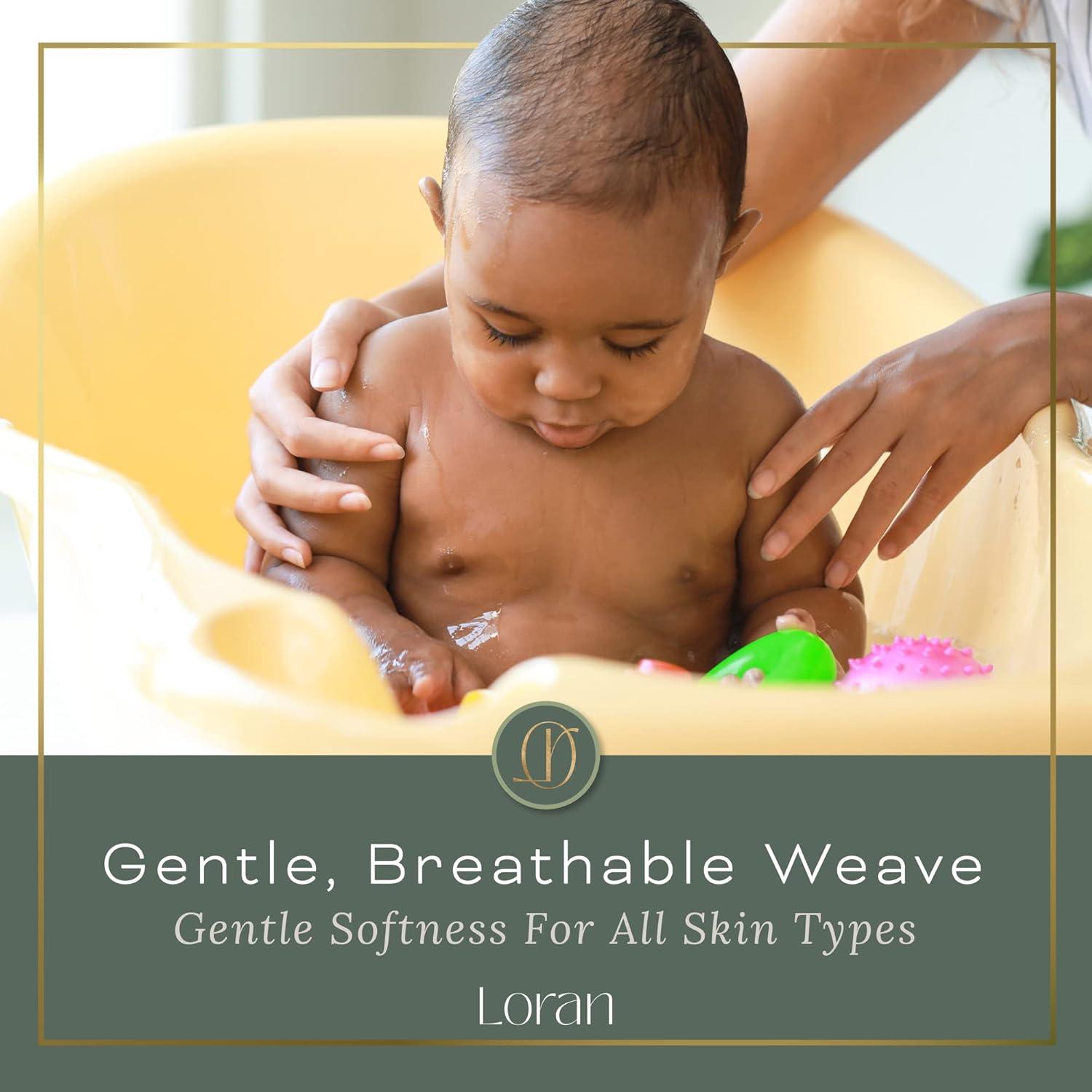 Juego de 6 Toallas de Mano Loran 100% Viscosa 25.4 cm Gris