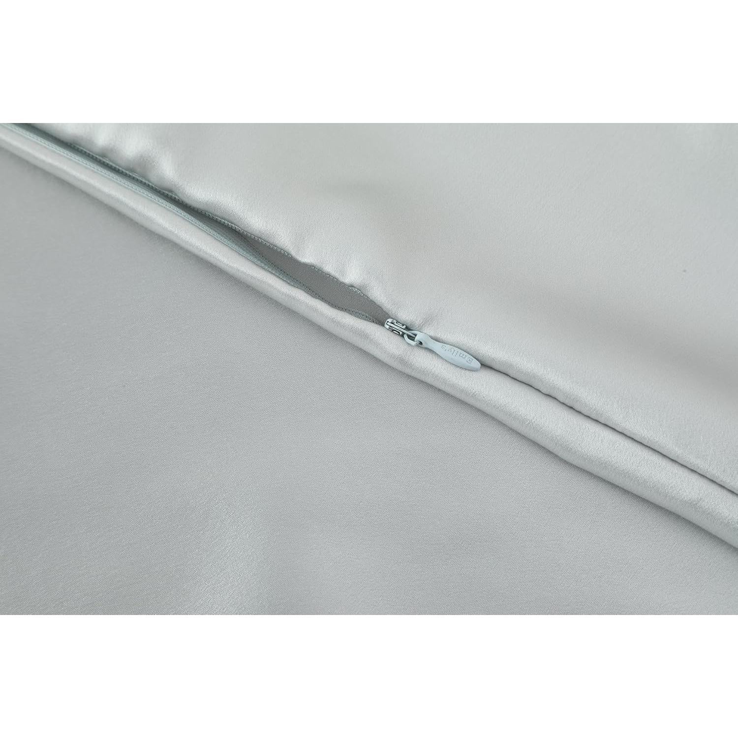 Funda de Almohada de Seda de Morera CANNONG Estándar 50.8x66cm Gris