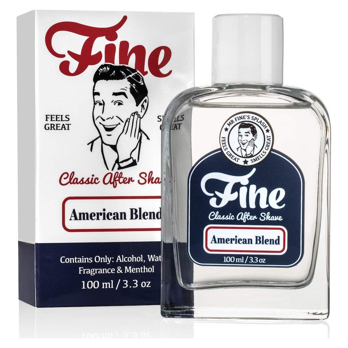 Aftershave Mr. Fine 100ml - Fragancia Mezcla Americana