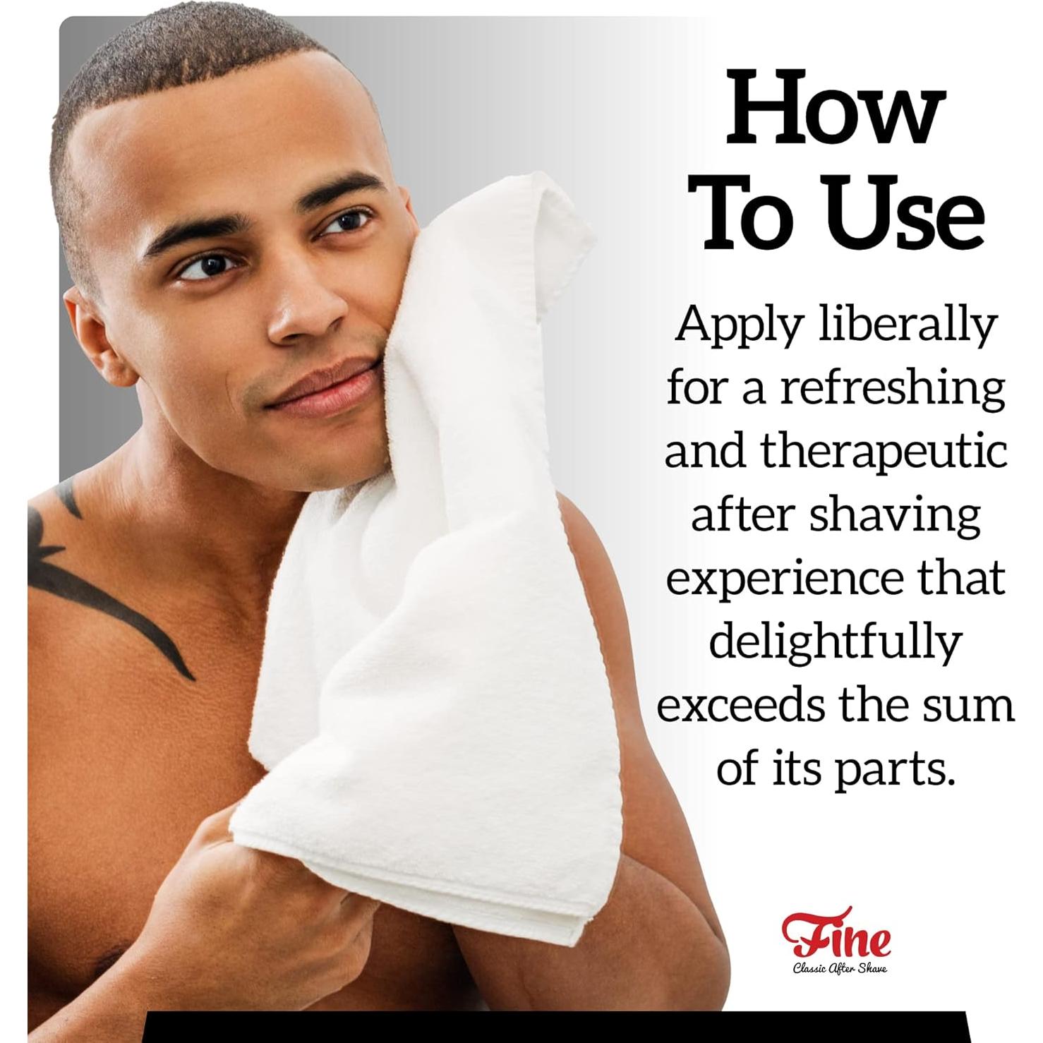 Aftershave Mr. Fine 100ml - Fragancia Mezcla Americana