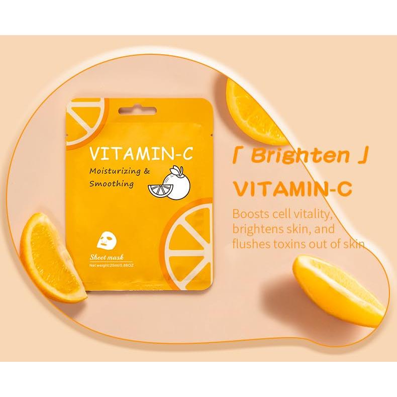 Set de 18 Mascarillas Faciales Hidratantes HuaShen para Piel Sensible