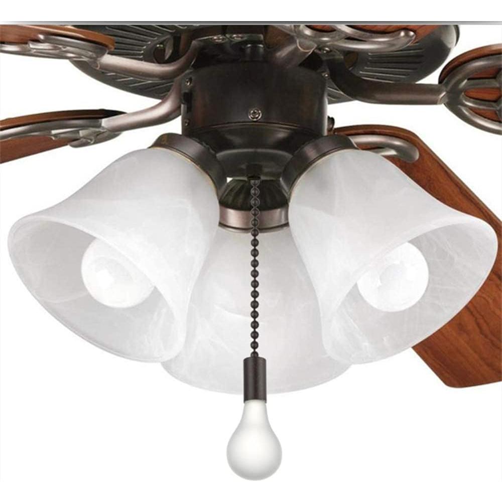 Cadena de Tirar para Ventilador de Techo LDCREEE Bronce 3 Conjuntos