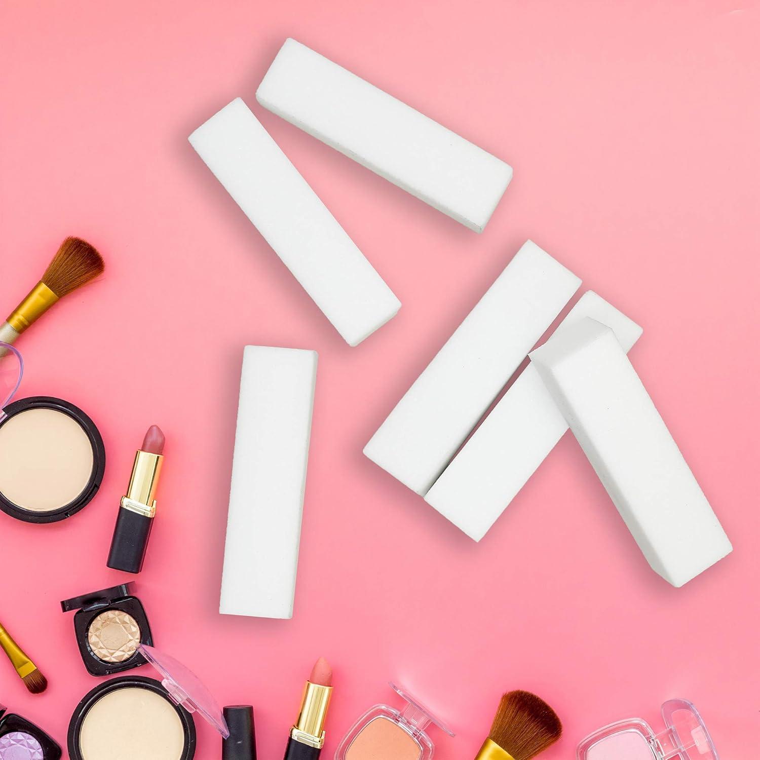 Paquete de 12 Bloques de Pulido de Uñas Morary 4 Lados Grano Medio