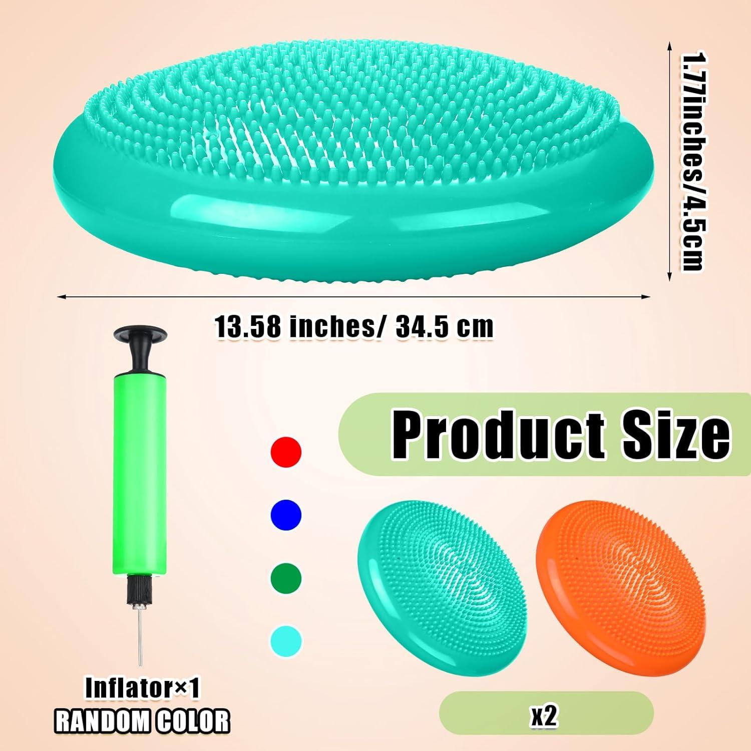 Cojín de Asiento Wobble Silipull 34.5 cm 2 Piezas PVC