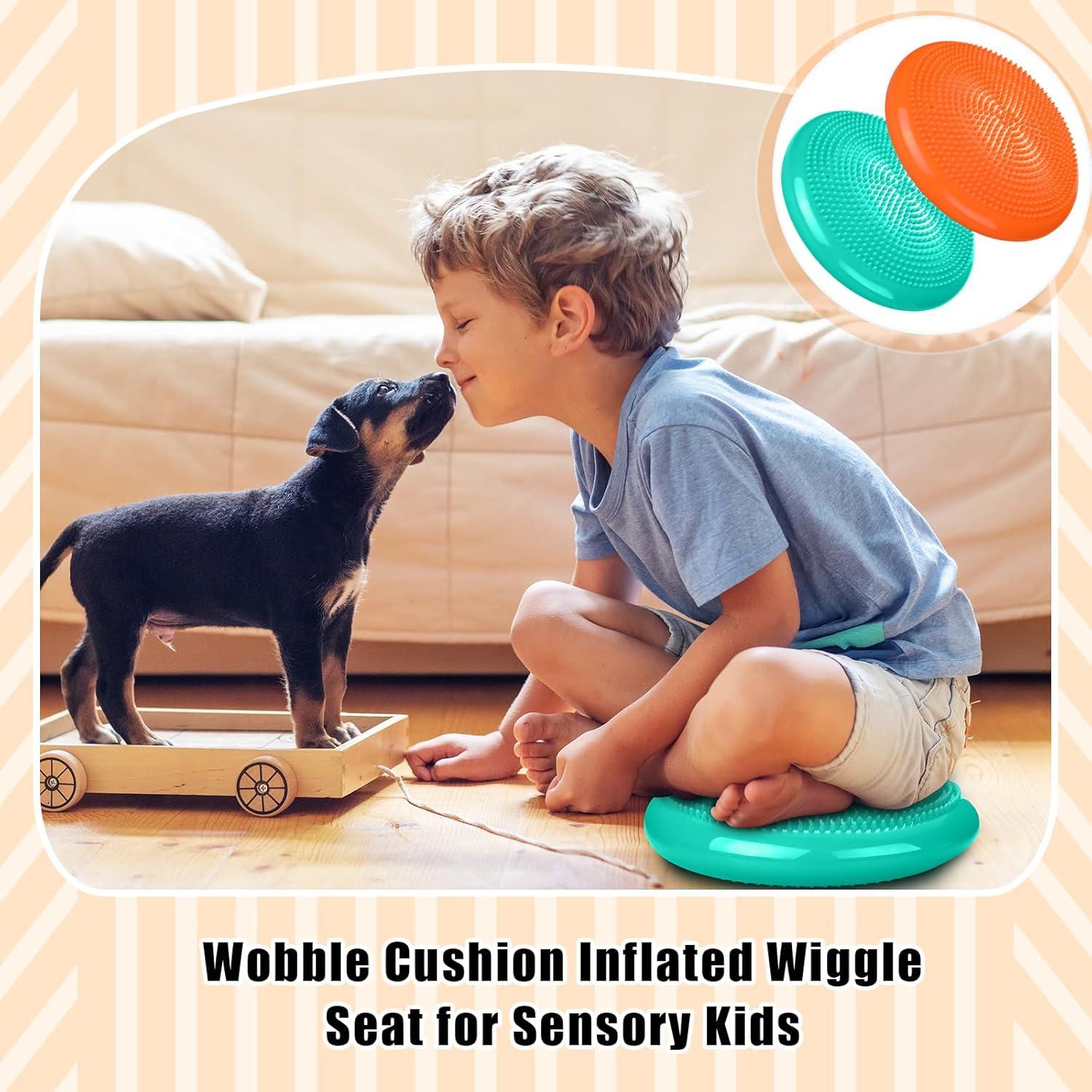 Cojín de Asiento Wobble Silipull 34.5 cm 2 Piezas PVC