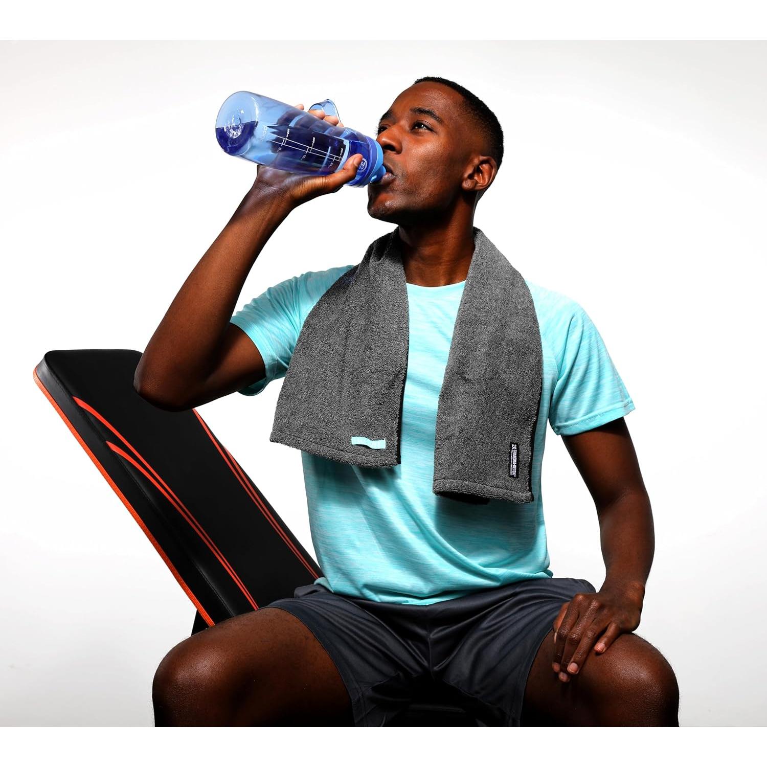 Toalla de Sudor FACESOFT 2X Pro Detox Carbón Algodón 1 Pc