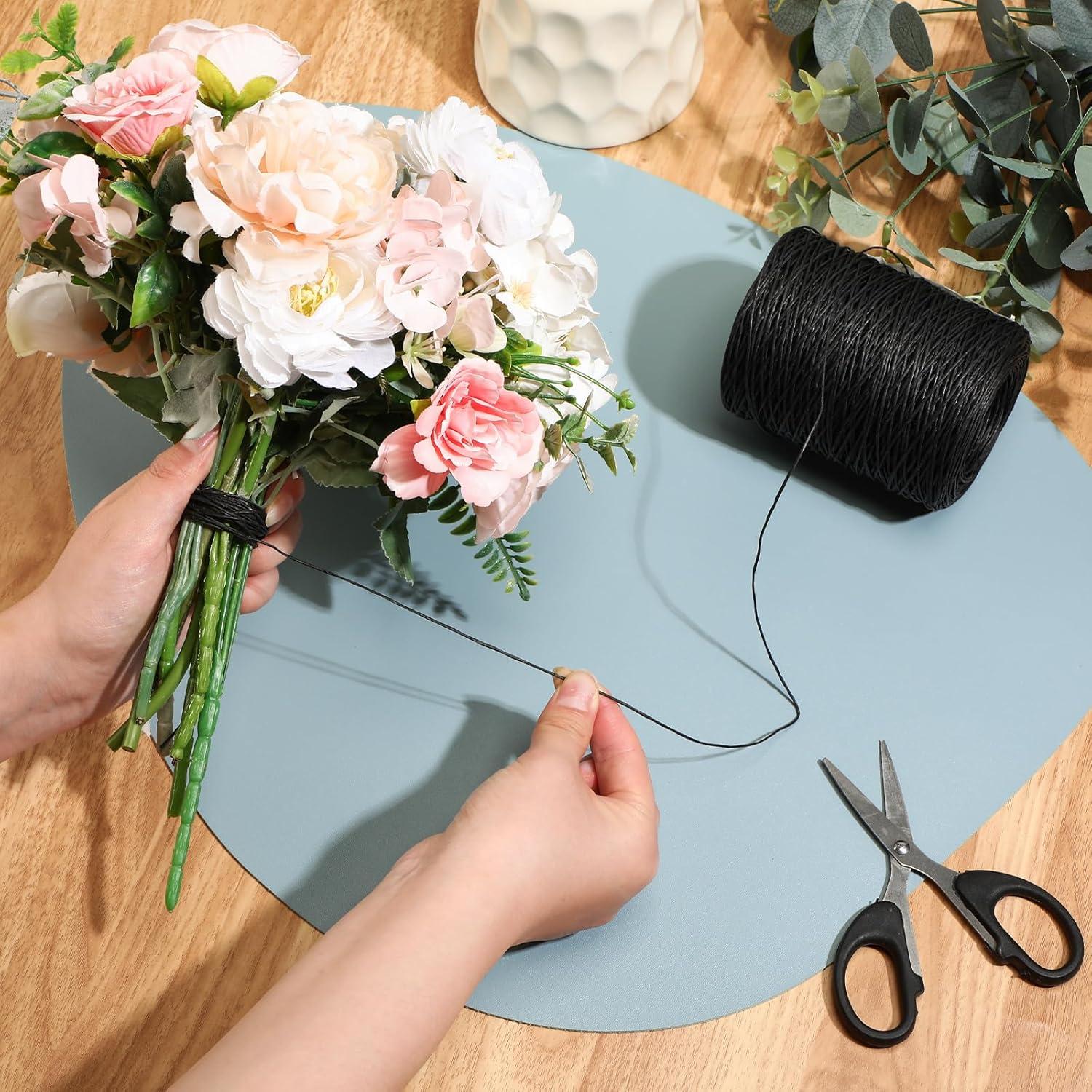 Alambre de Envoltura Floral Syhood 205.7m Negro 26 Calibre