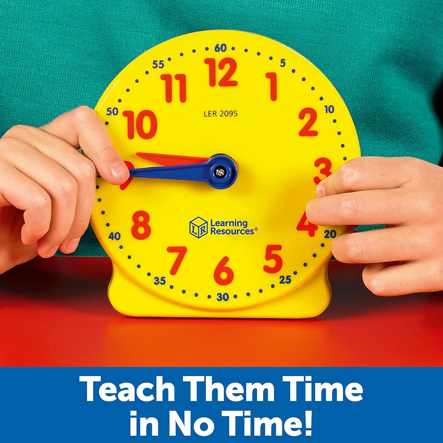 Reloj de Enseñanza Learning Resources LER2095 12 Horas