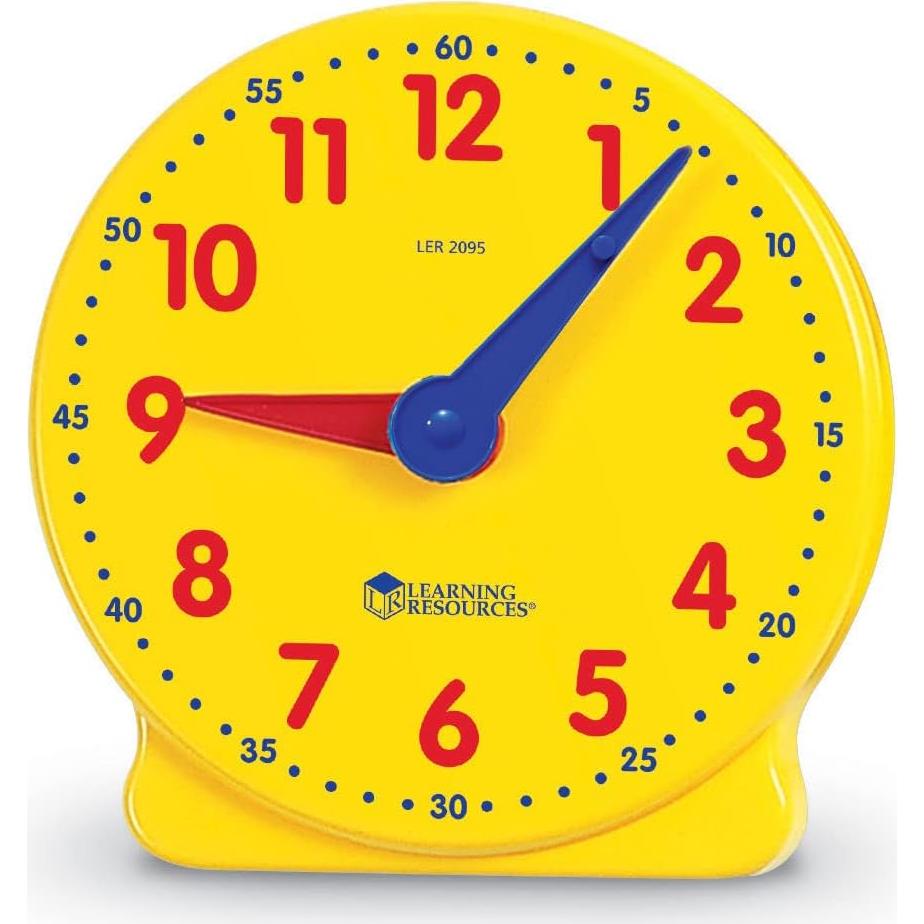 Reloj de Enseñanza Learning Resources LER2095 12 Horas