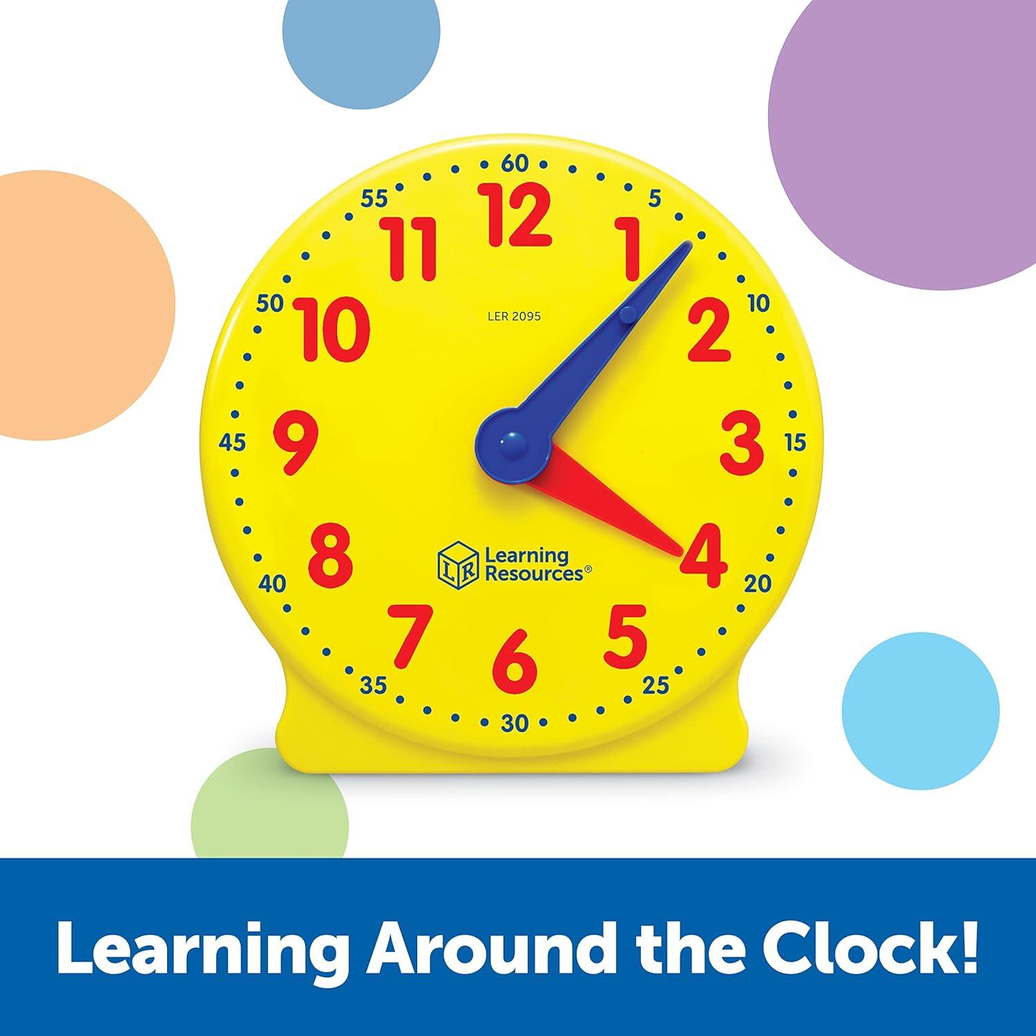 Reloj de Enseñanza Learning Resources LER2095 12 Horas