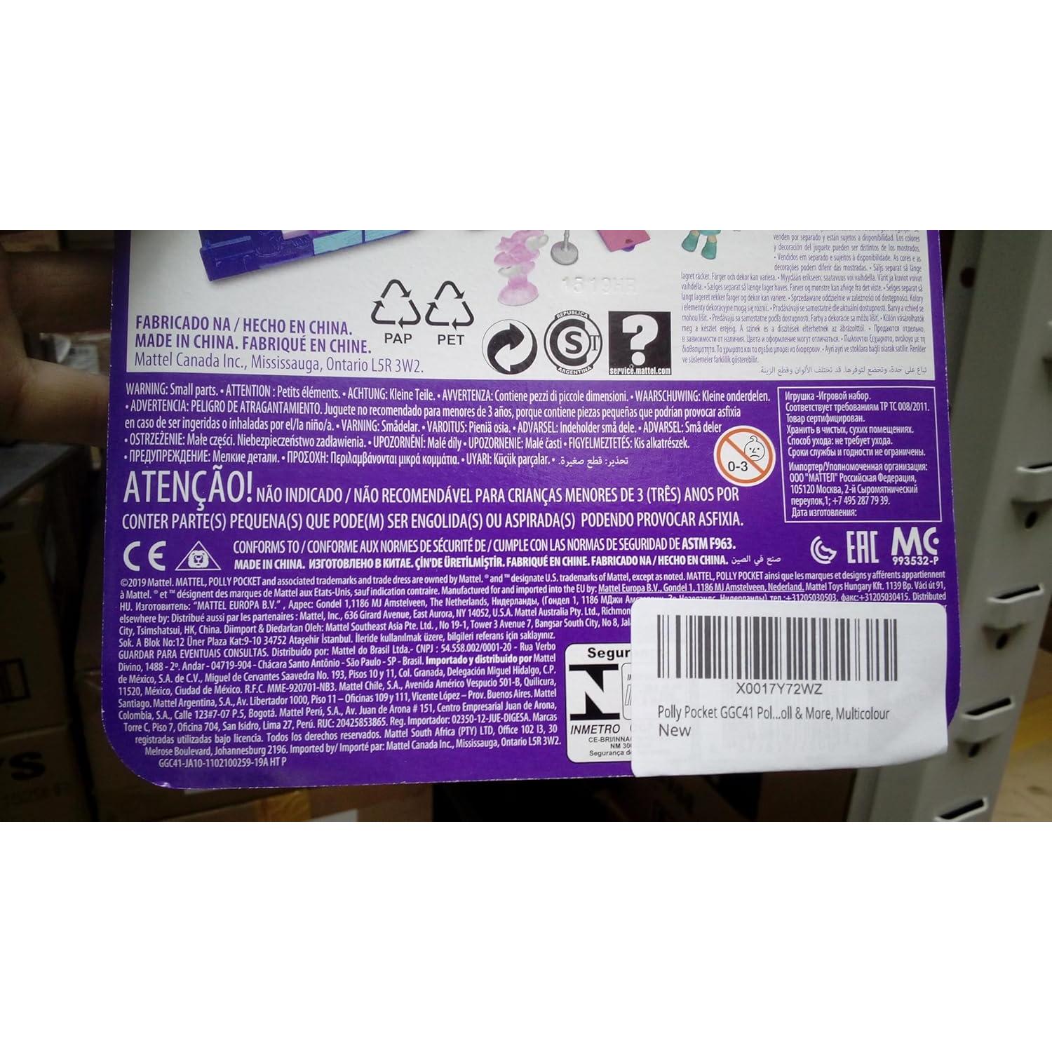 Limusina de Fiesta Pollyville Mattel con Muñeca Lila y Accesorios