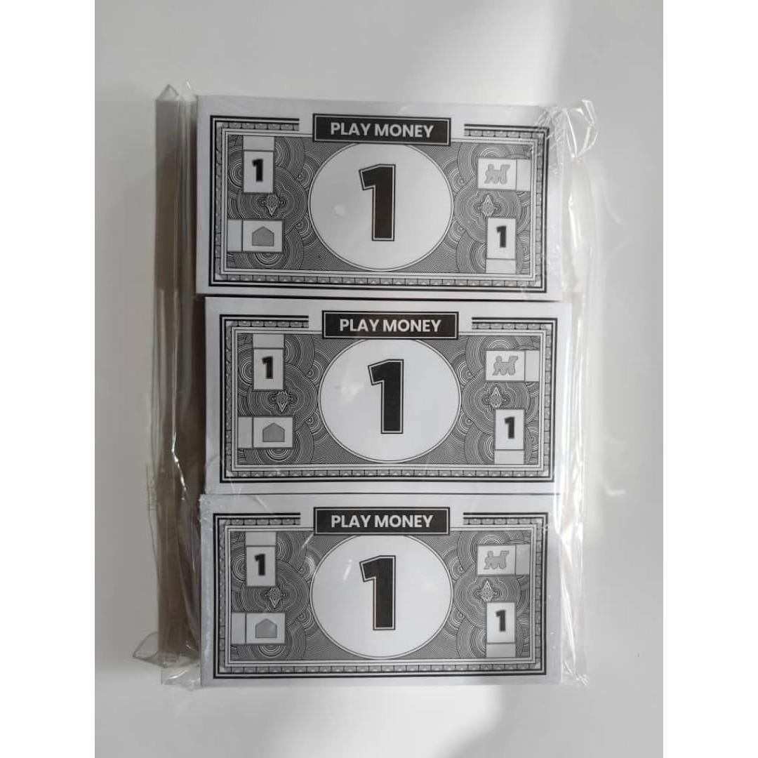 Dinero de Juego Oreven 60 Billetes Colores Mixtos 3 Set