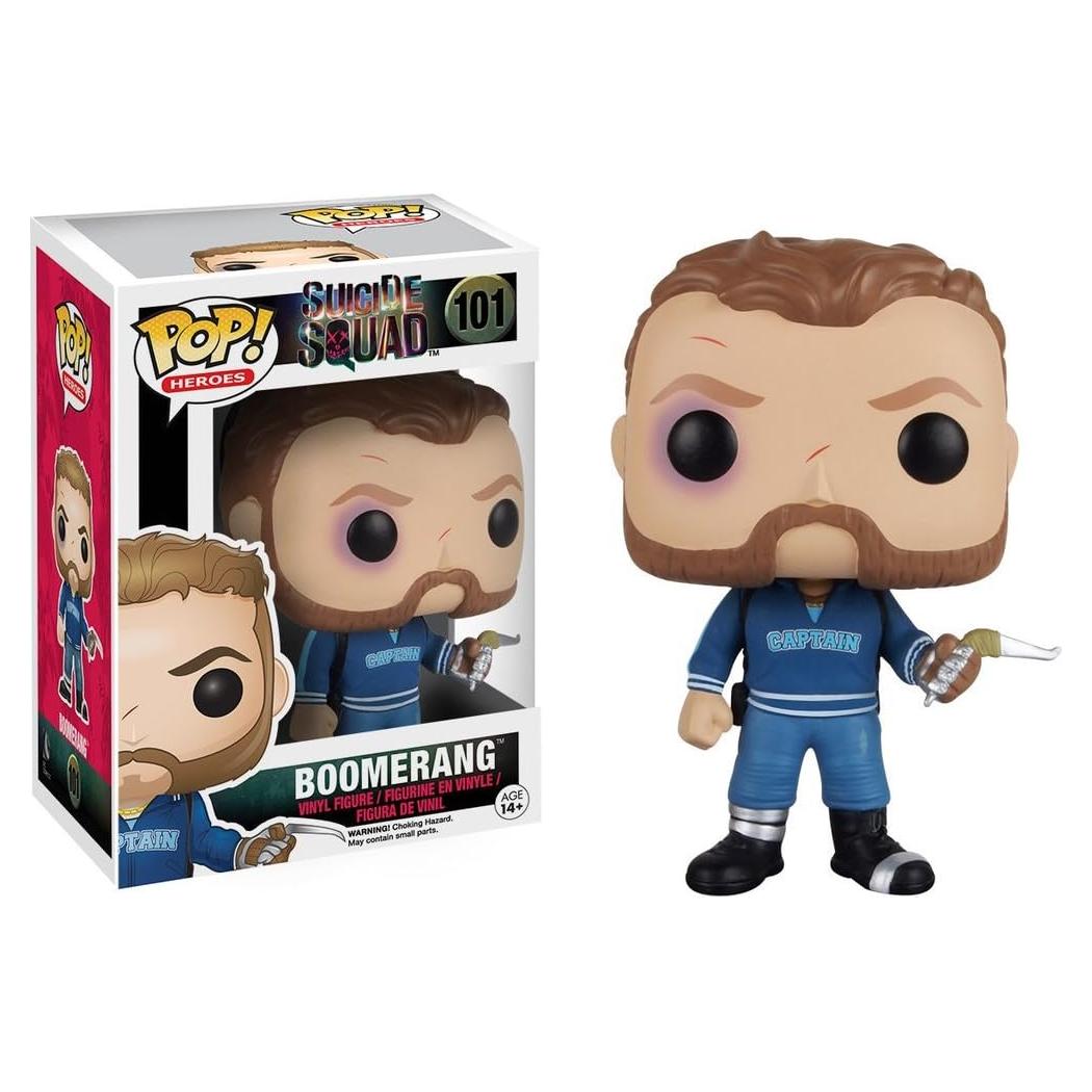 Figura de Acción Funko POP Escuadrón Suicida Boomerang 9.5cm