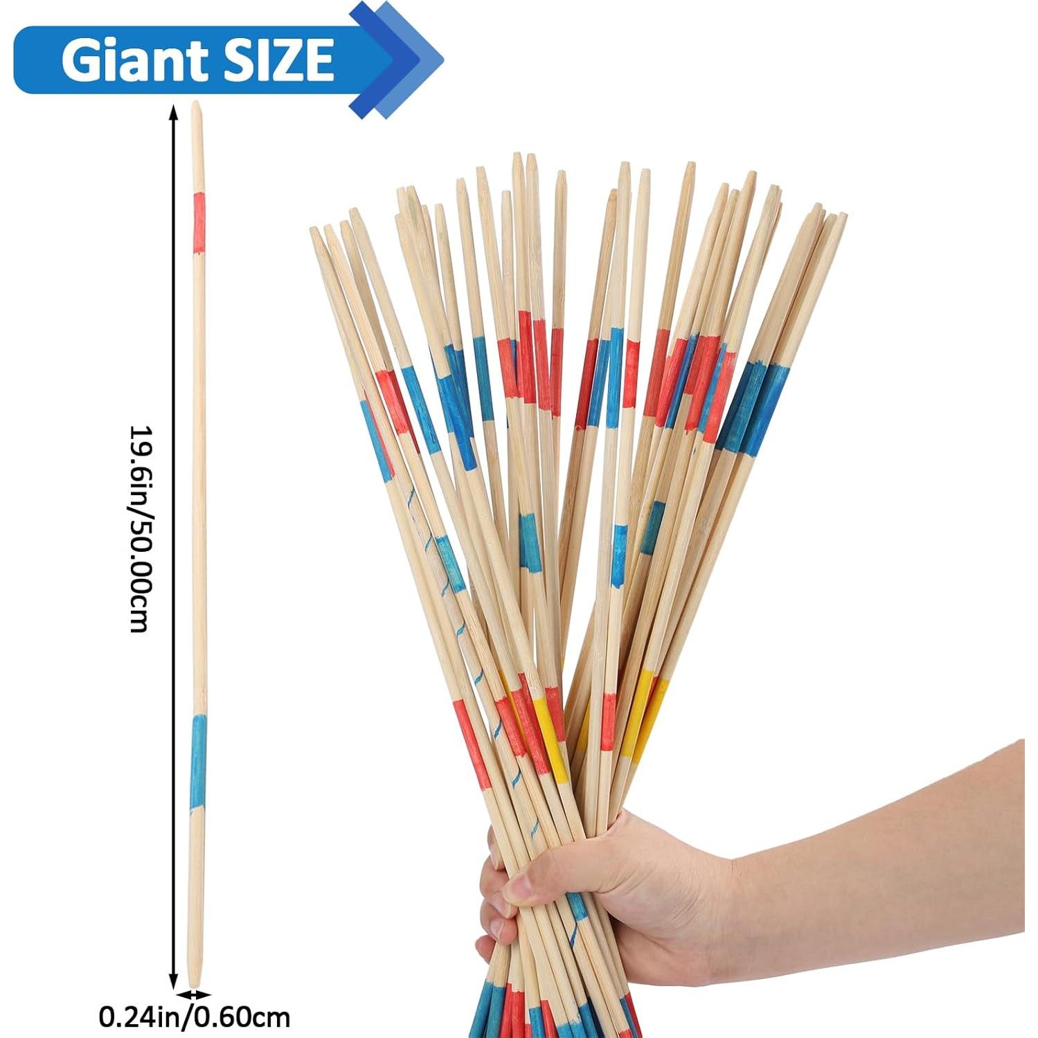 Juego de Palitos de Recoger Grande HuangQiao 49.8 cm - 123 Piezas