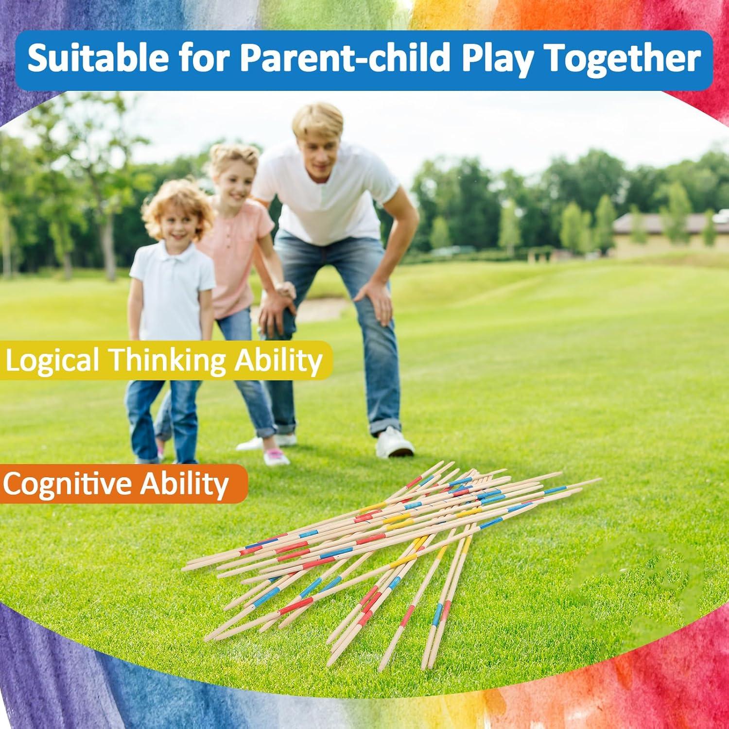 Juego de Palitos de Recoger Grande HuangQiao 49.8 cm - 123 Piezas