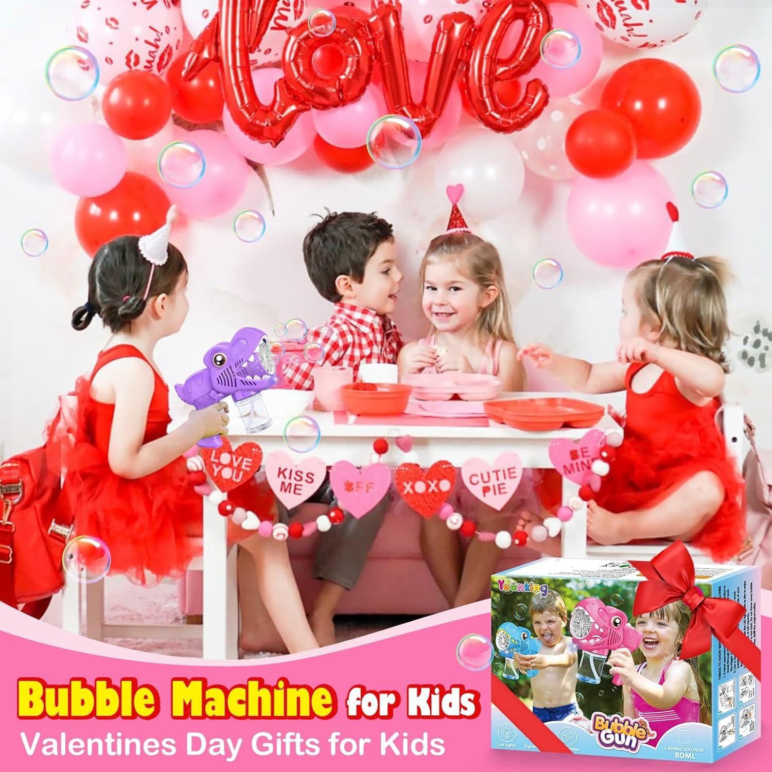 Pistola de Burbujas Automática Yunaking 3 Colores 5000 Burbujas/min