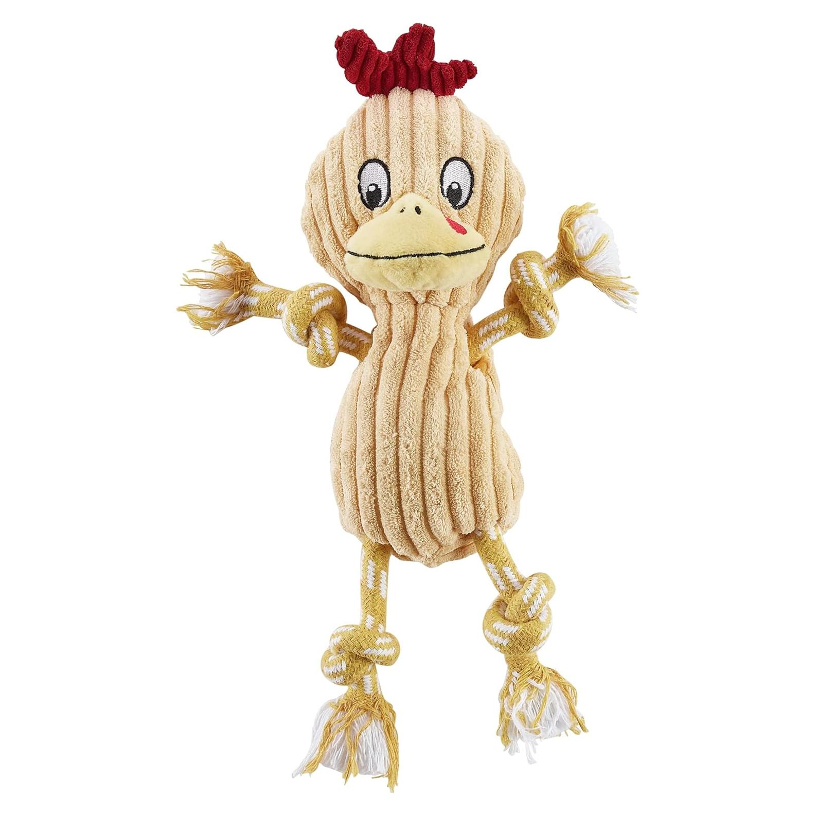 Juguete de Perro de Peluche Outward Hound Ranch Roperz Pollo