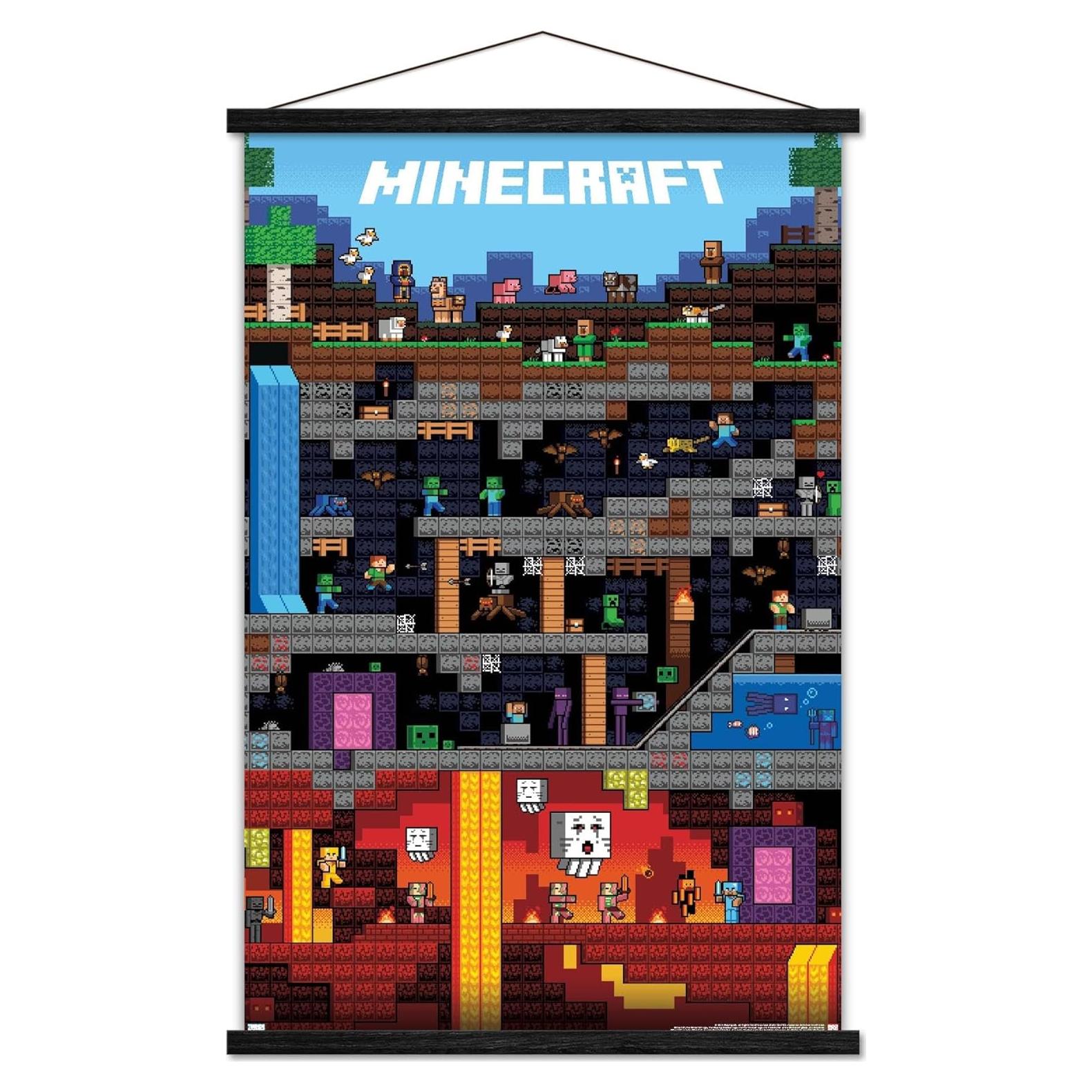 Póster de Pared Minecraft Trends International 86.4x56.5cm