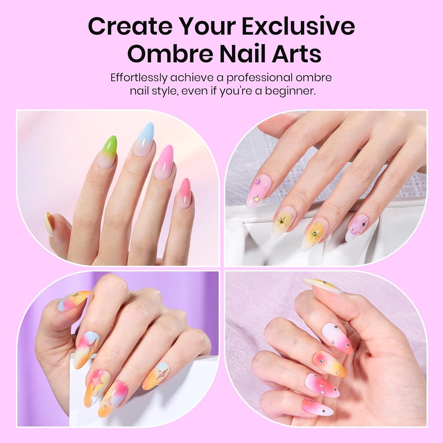 Esponjas de Uñas Ombre 150 Pcs Gelab Cosmetics