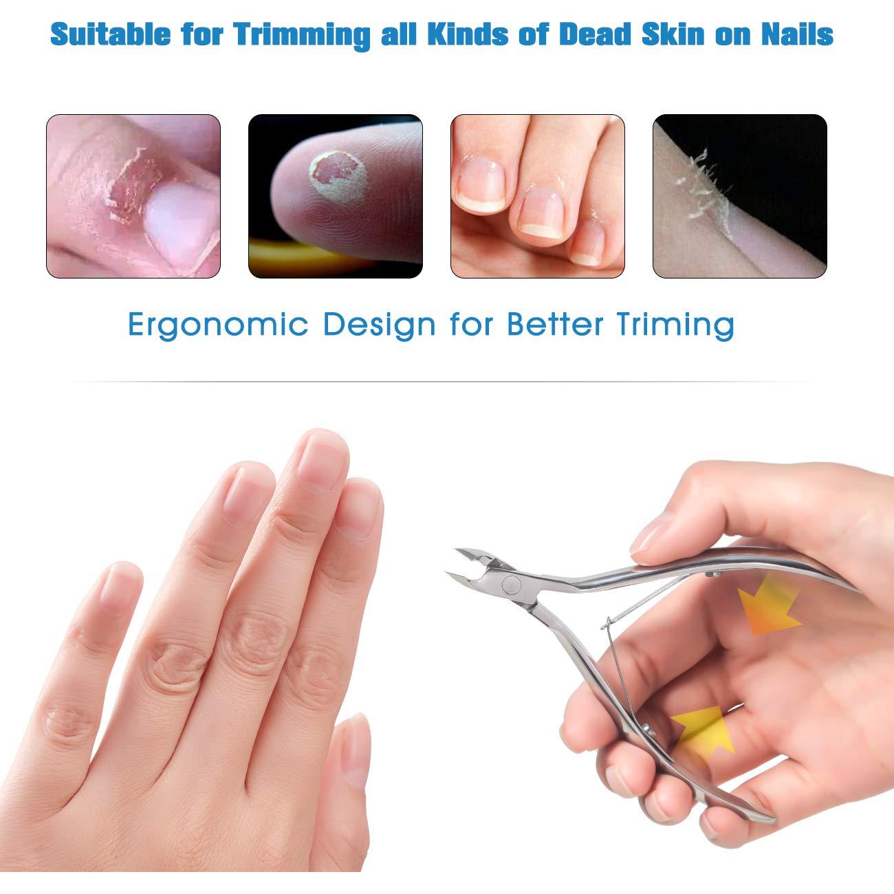 Cortador de Cutículas FERYES Acero Inoxidable 6mm Plata