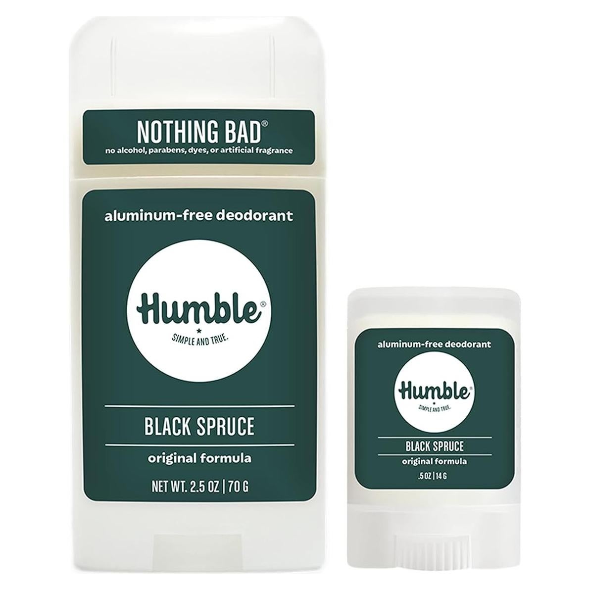 Desodorante Sin Aluminio Humble Brands Abeto Negro 178g