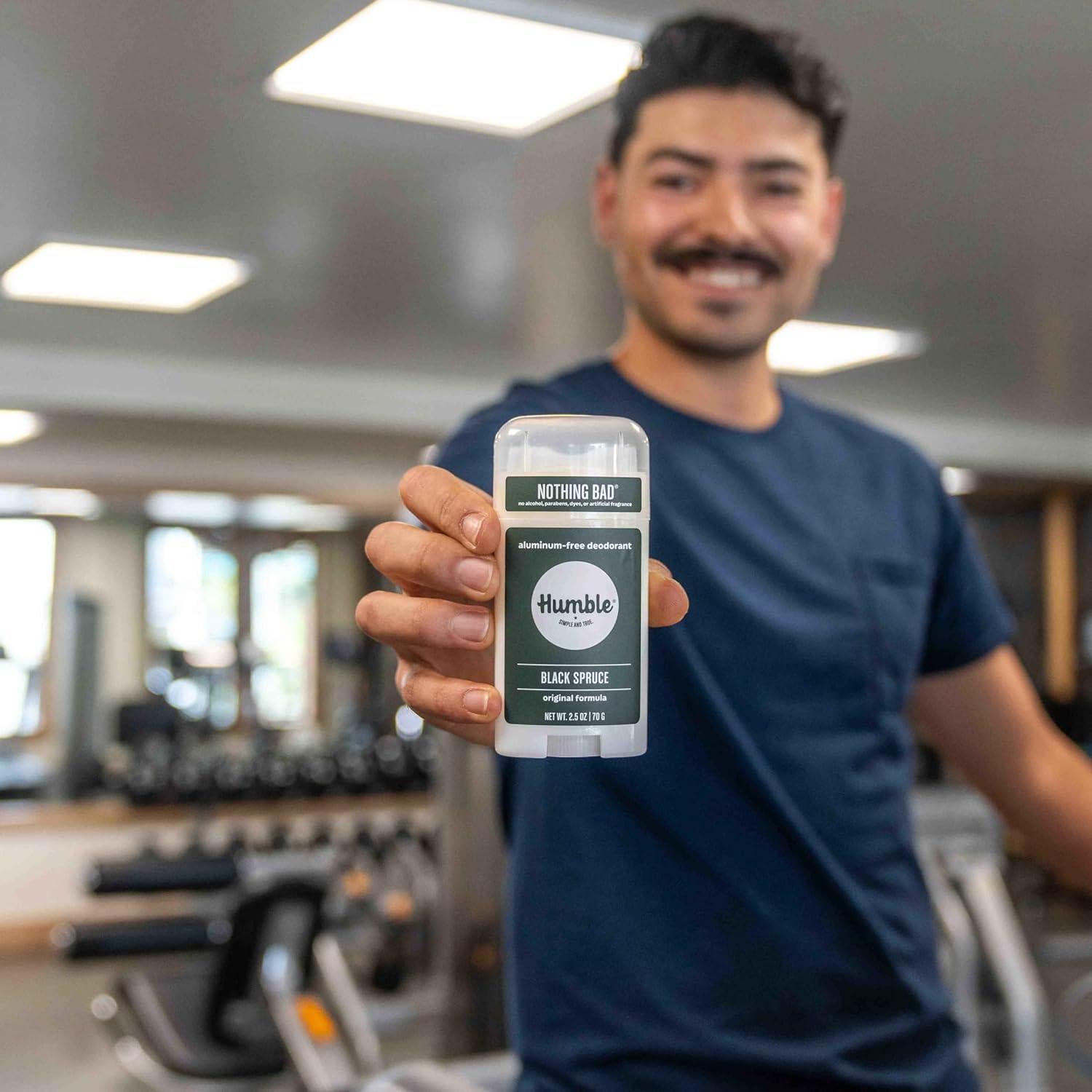 Desodorante Sin Aluminio Humble Brands Abeto Negro 178g