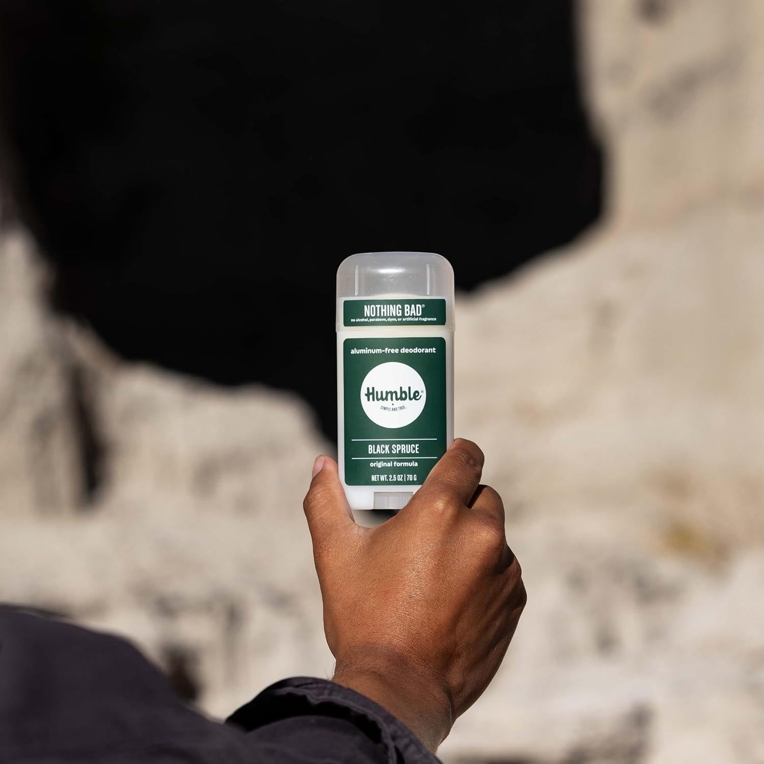 Desodorante Sin Aluminio Humble Brands Abeto Negro 178g