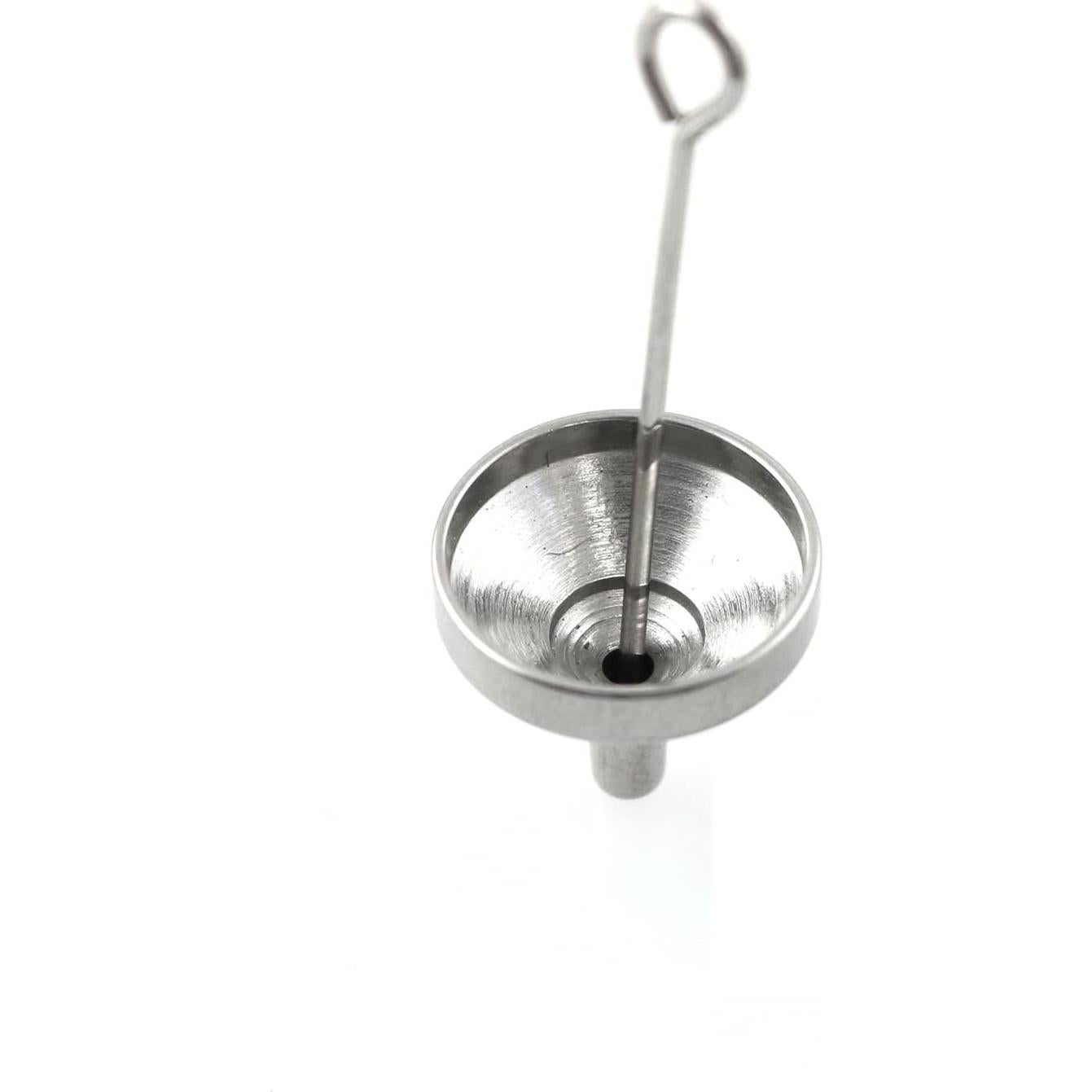 Embudo Mini de Acero Inoxidable PZRT 11x12mm para Aceites