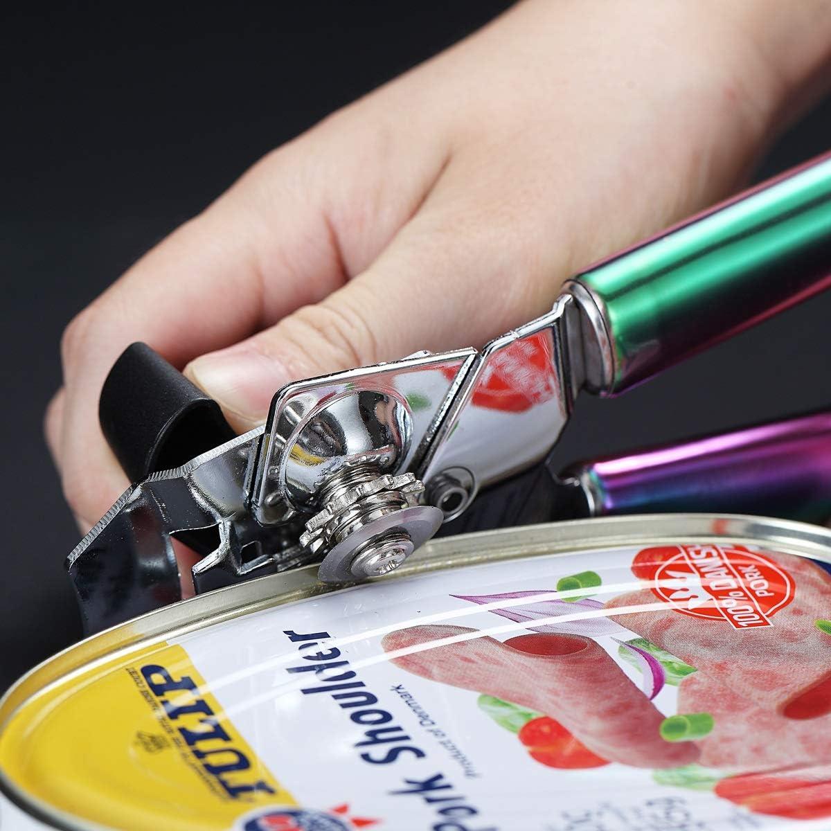 Abrelatas Manual Berglander de Acero Inoxidable Arcoíris