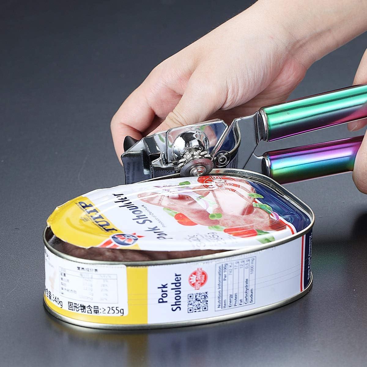 Abrelatas Manual Berglander de Acero Inoxidable Arcoíris