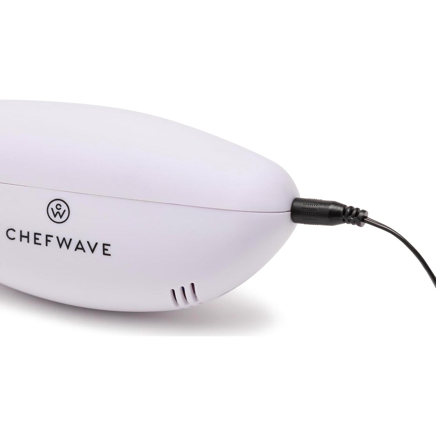 Cuchillo Eléctrico Recargable ChefWave con 2 Cuchillas Serradas