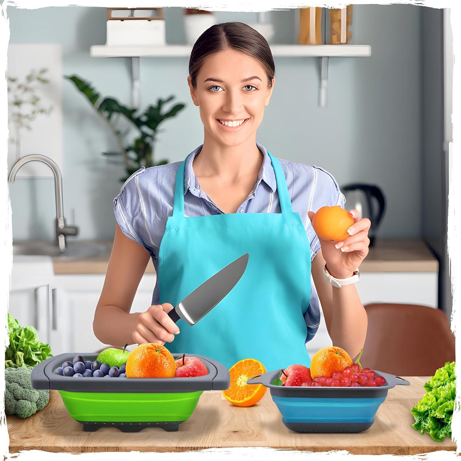 Colador Plegable de Silicona Trendsettings 26.9x24.1cm