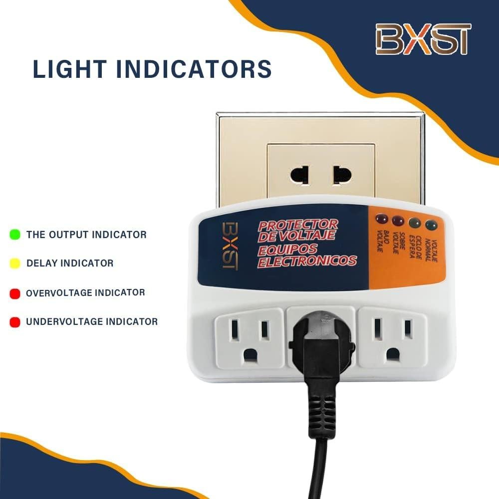 Protector de Sobretensión BXST V008 15A 1800W 140J