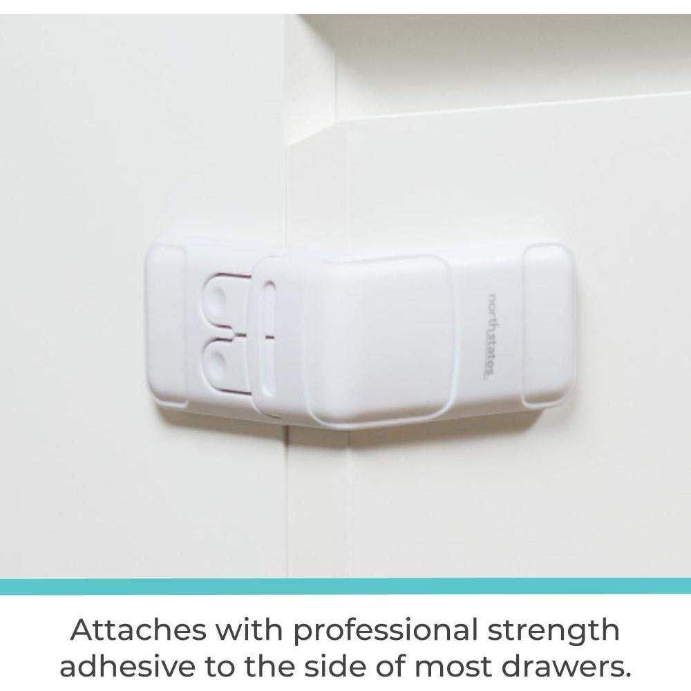 Bloqueos de Cajones de Esquina Toddleroo North States - 2 Piezas